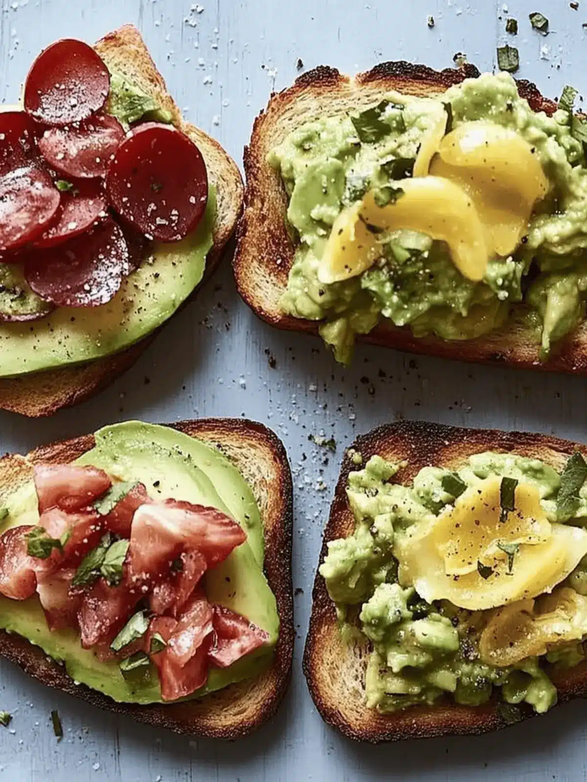 Savory Avocado Toast Recipe: Delicious Variations to Try Today 3 Avocado Toast Recipe