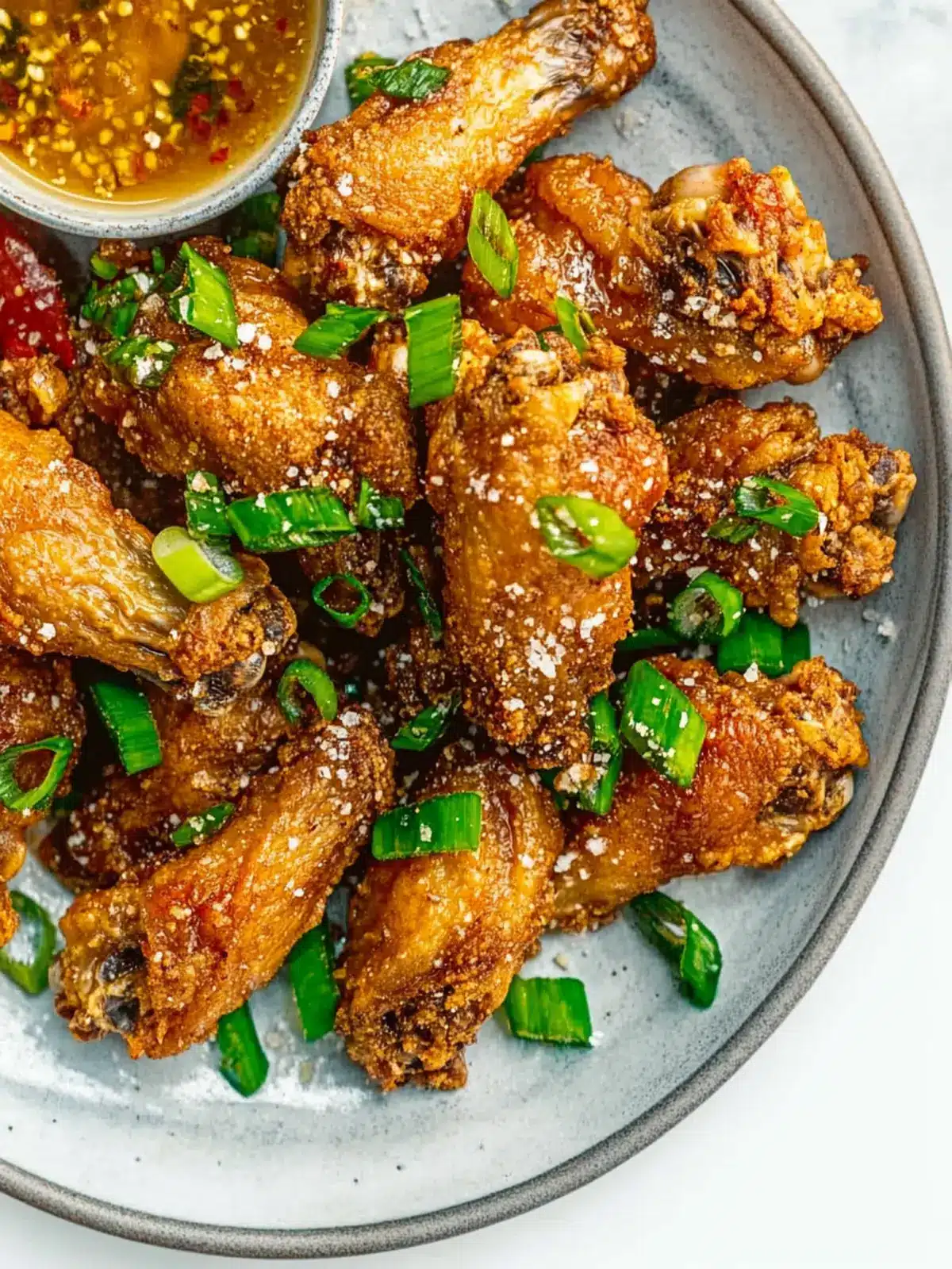 Irresistible Chinese Salt and Pepper Chicken Wings Recipe 2 Chinese Salt and Pepper Chicken Wings