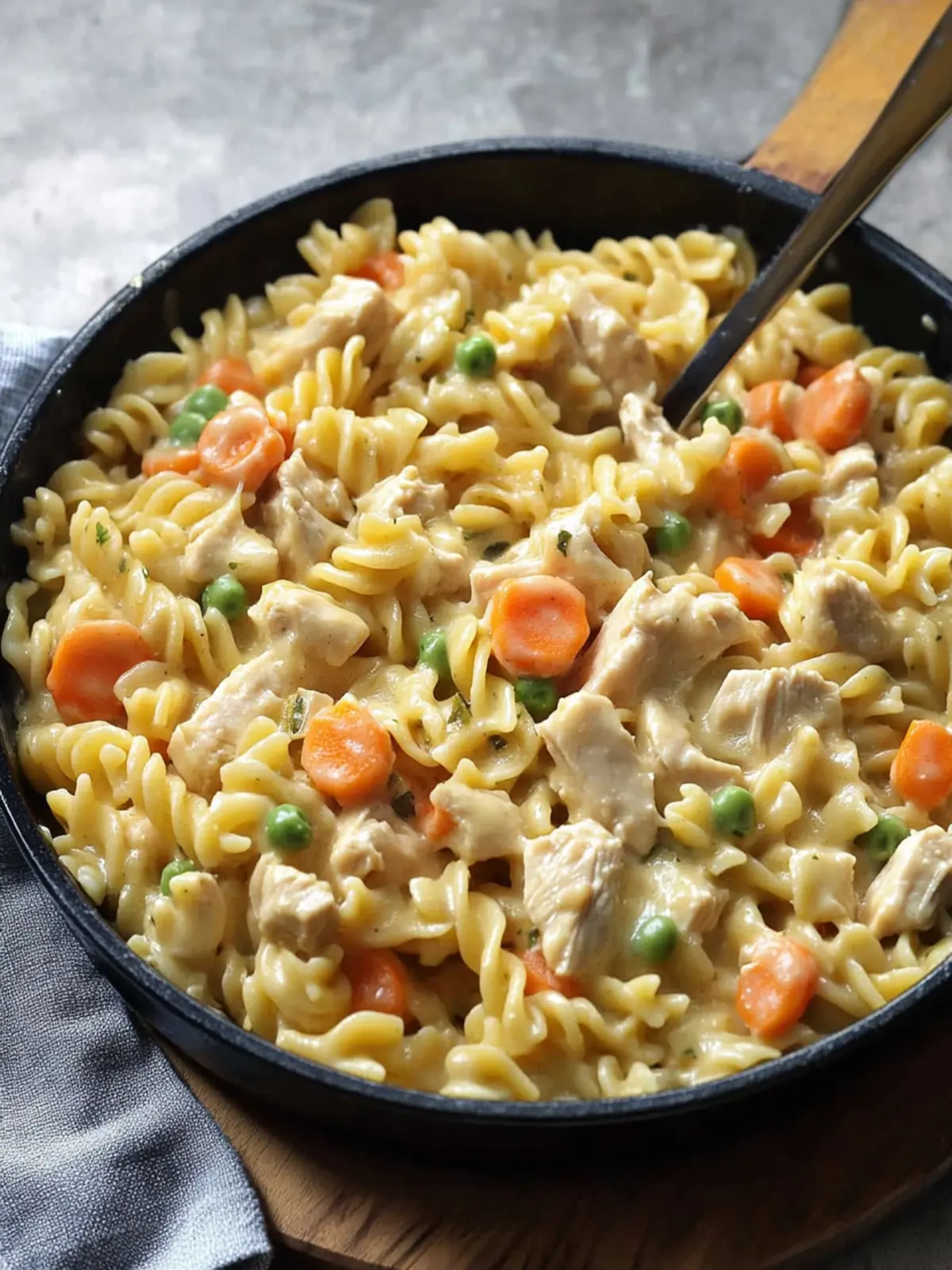 Quick Chicken Pot Pie Pasta: Your Easy Weeknight Comfort Meal 4 Quick Chicken Pot Pie Pasta
