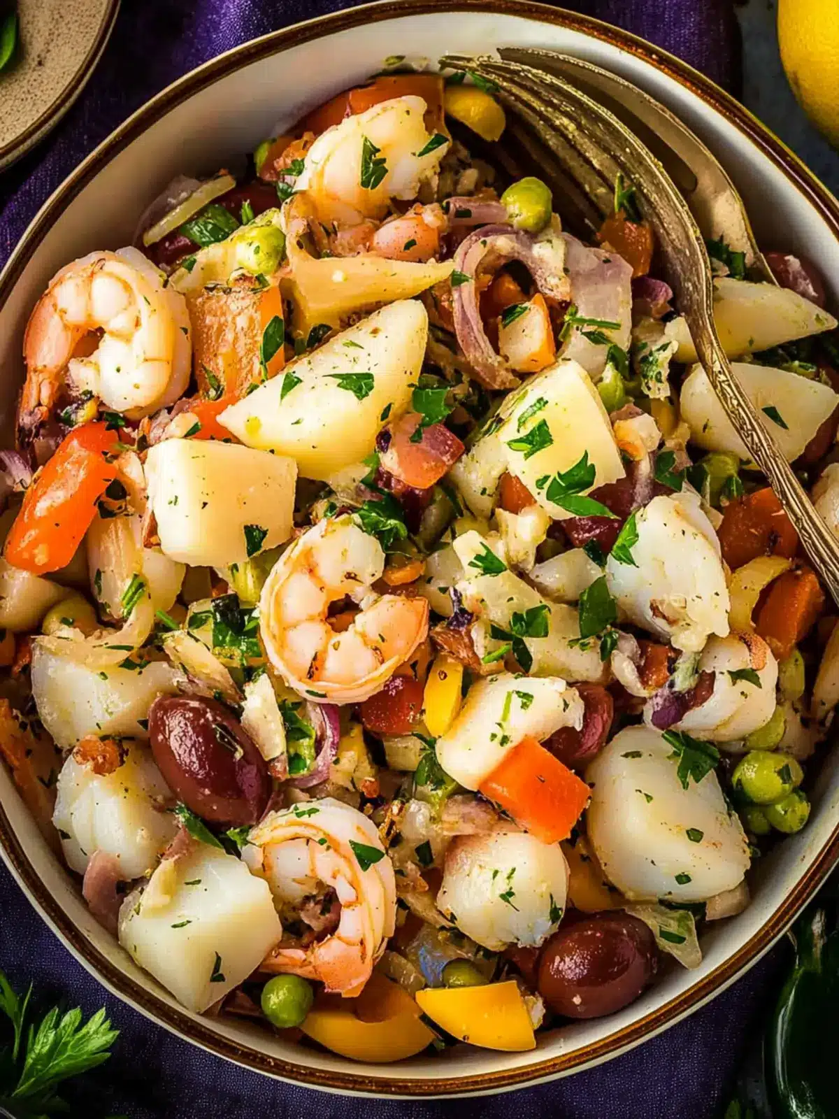 Irresistible Italian Seafood Salad for Festive Gatherings 3 Italian Seafood Salad