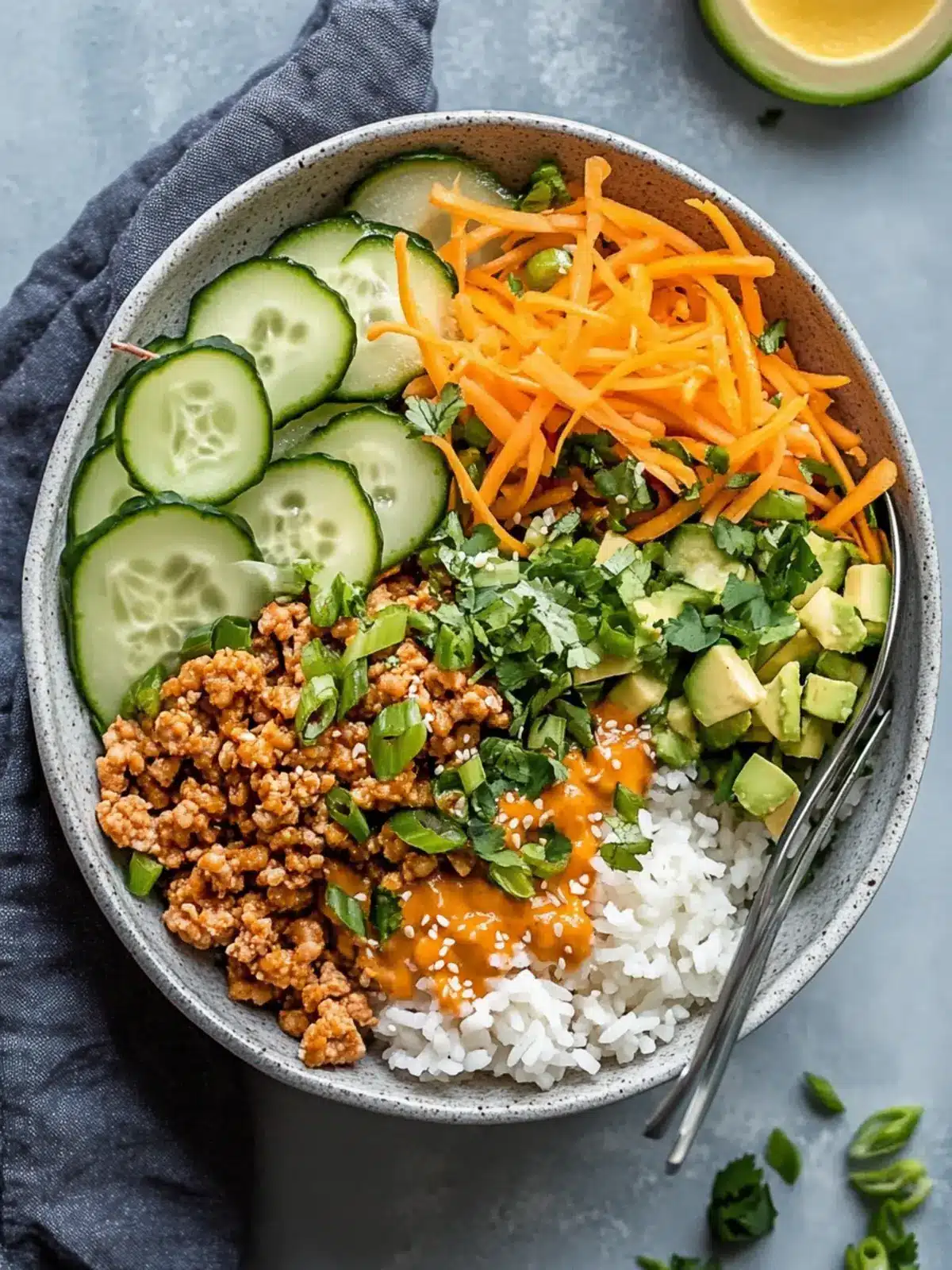 Bang Bang Ground Turkey Rice Bowls: Healthy, Quick Delight 3 Bang Bang Ground Turkey Rice Bowls