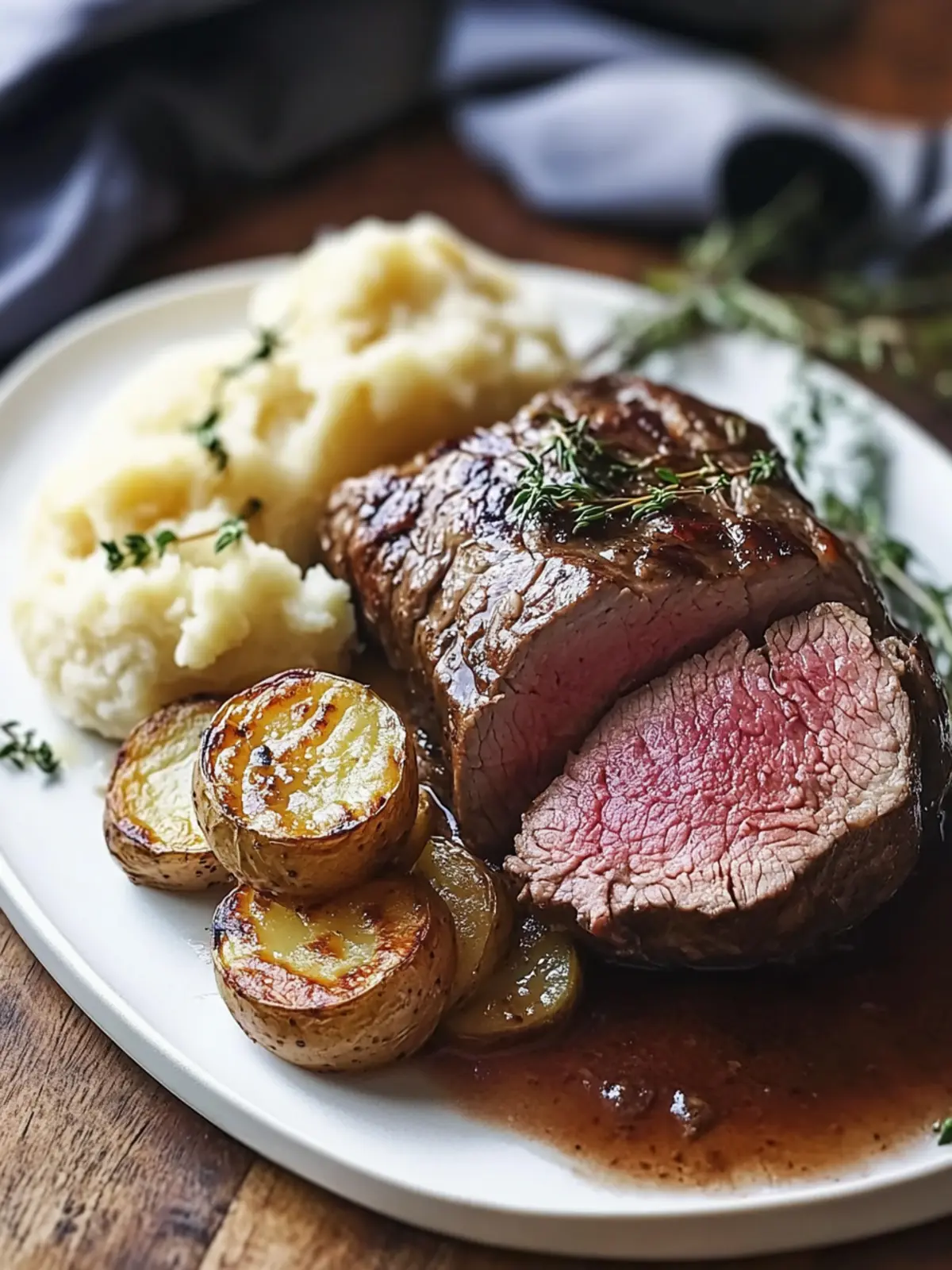 Delicious Beef Tenderloin Roast with Smashed Potatoes Delight 4 Beef Tenderloin Roast with Smashed Potatoes