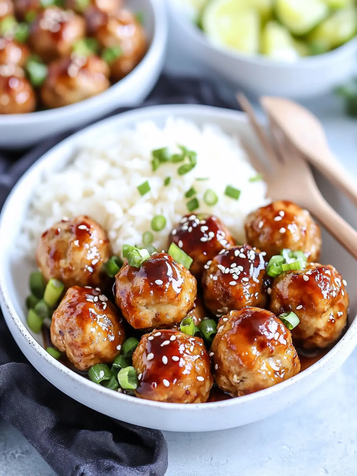 Homemade Teriyaki Pineapple Chicken Meatballs Better than Costco 4 Teriyaki Pineapple Chicken Meatballs (Better than Costco)