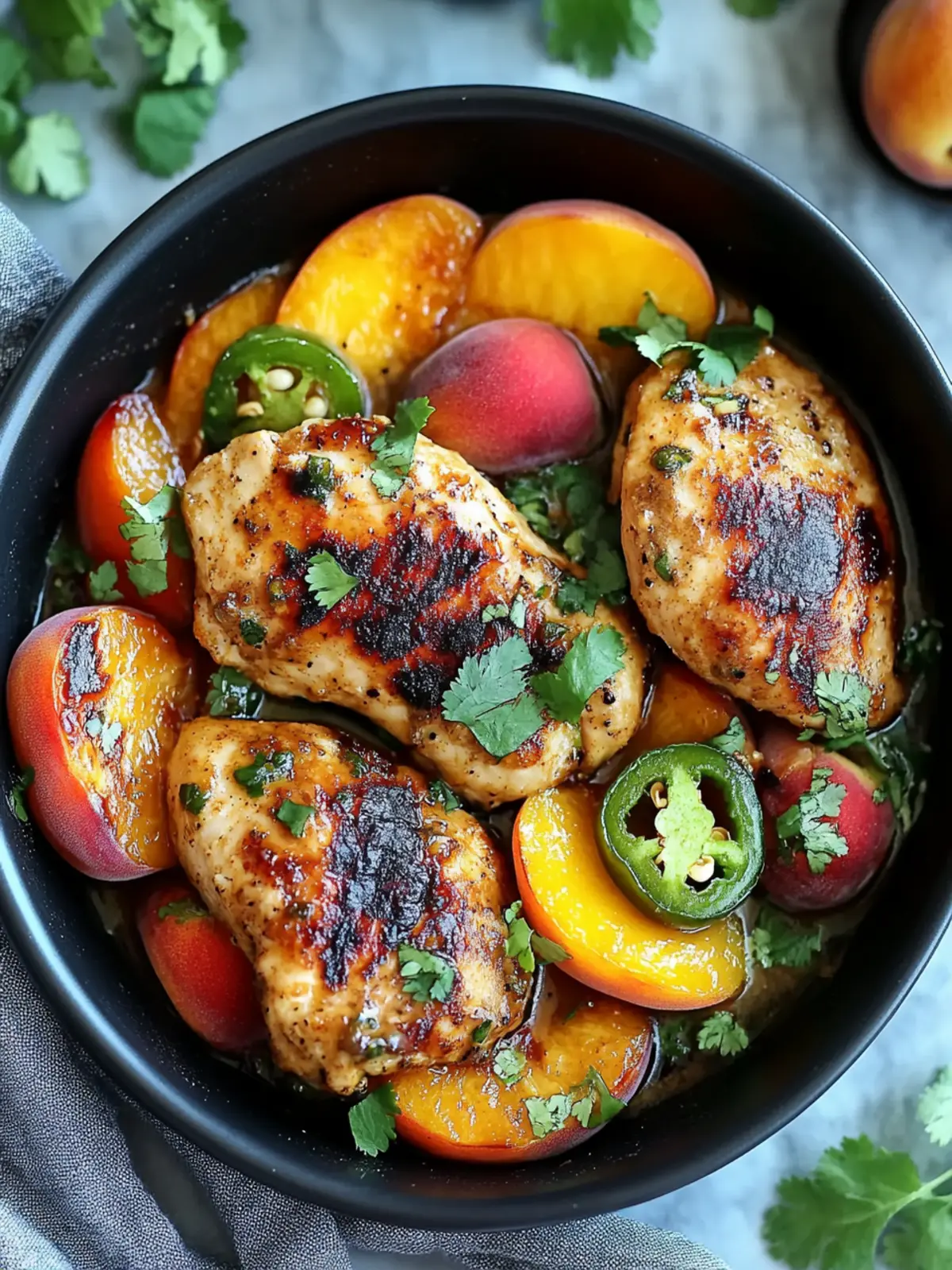 Zesty Jalapeno Peach Chicken: A Flavorful Dinner Adventure 4 Jalapeno Peach Chicken