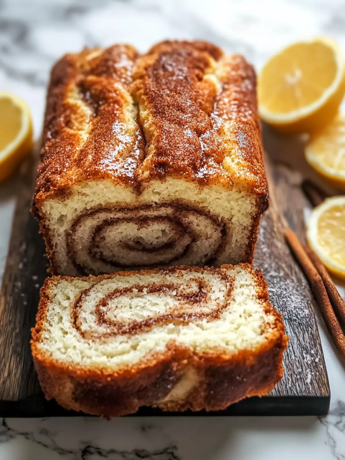 Irresistibly Moist Cinnamon Swirl Loaf for Cozy Mornings 4 Moist Cinnamon Swirl Loaf