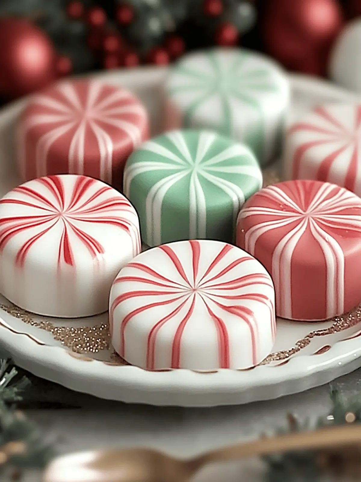 Soft Christmas Peppermints Melt-In-Your-Mouth Holiday Joy 3 Soft Christmas Peppermints Melt-In-Your-Mouth Delights