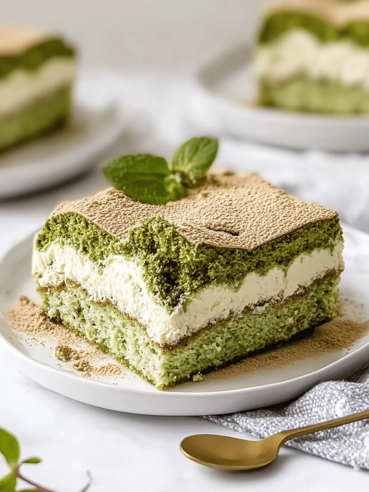 Irresistible Matcha Tiramisu: No Bake Delight to Impress 4 Matcha Tiramisu (No Bake Matchamisu)