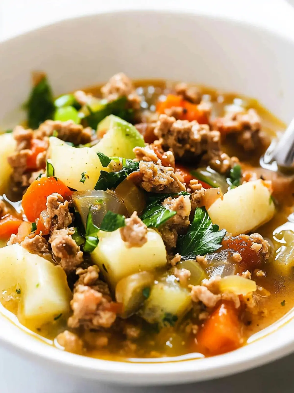 Nourishing Anti-Inflammatory Ground Turkey Soup Recipe in 20 Minutes 3 Anti-Inflammatory Ground Turkey Soup Recipe