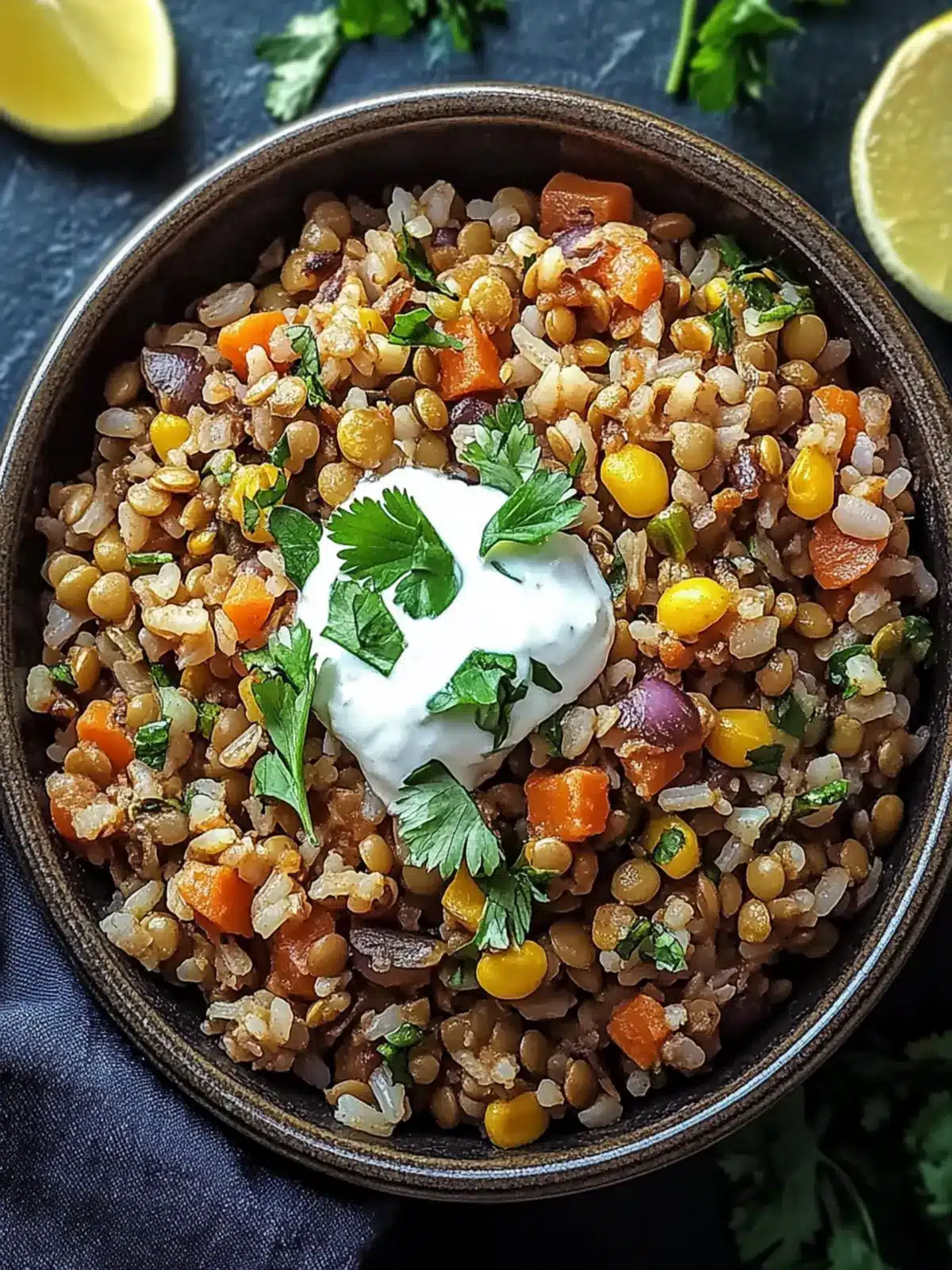Mujadara Magic: Cozy Lentil Rice Recipe for Heartwarming Nights 2 Mujadara Magic: Wholesome Lentil Rice for Cozy Nights