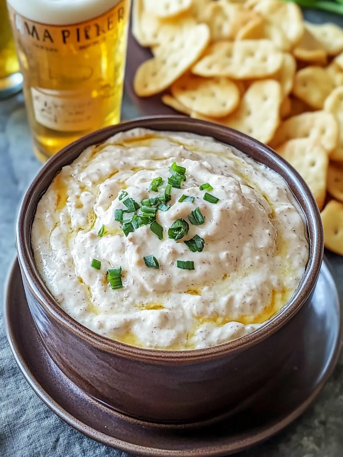 Creamy Non-Alcoholic Beer Dip: A Flavorful Vegetarian Twist 4 Creamy Non-Alcoholic Beer Dip