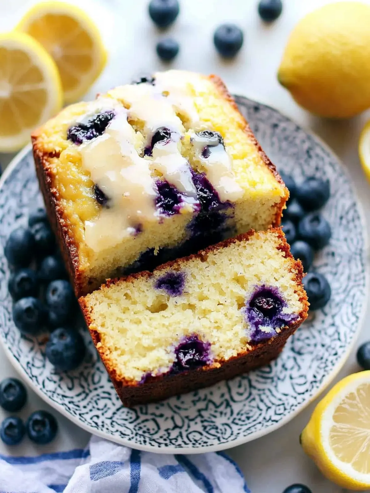 Lemon Blueberry Loaf Recipe: Brighten Your Day with Every Slice 3 Lemon Blueberry Loaf Recipe