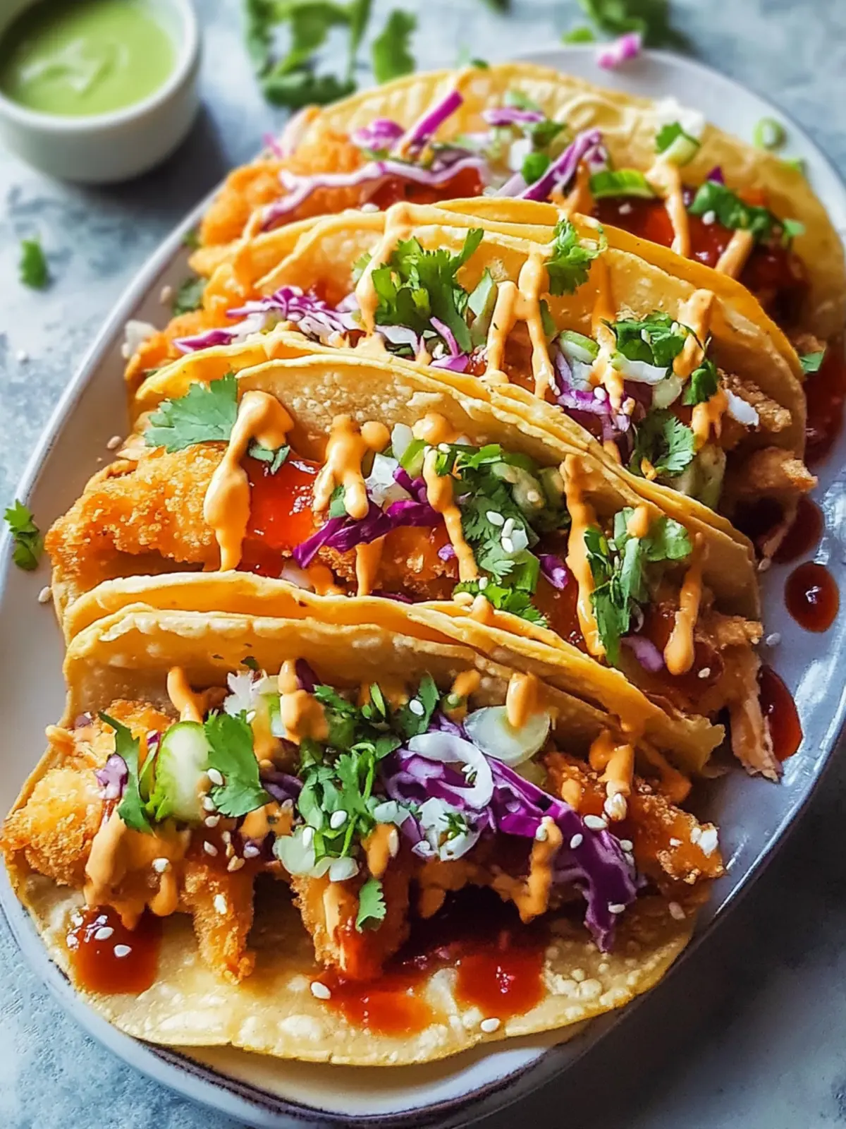 Crispy Chicken Wonton Tacos for a Flavor-Packed Twist 2 Crispy Chicken Wonton Tacos