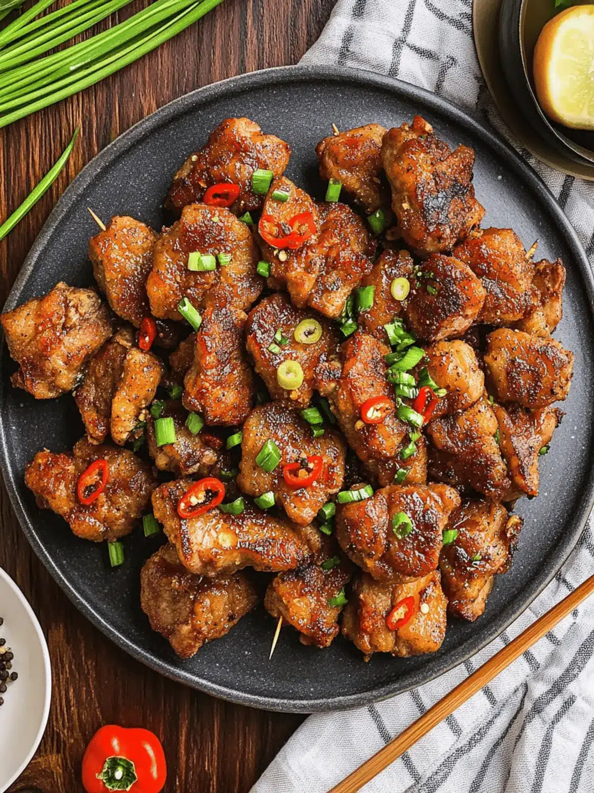 Crispy Salt & Pepper Pork Chop Bites for Quick Flavor Fix 2 Salt & Pepper Pork Chop Bites