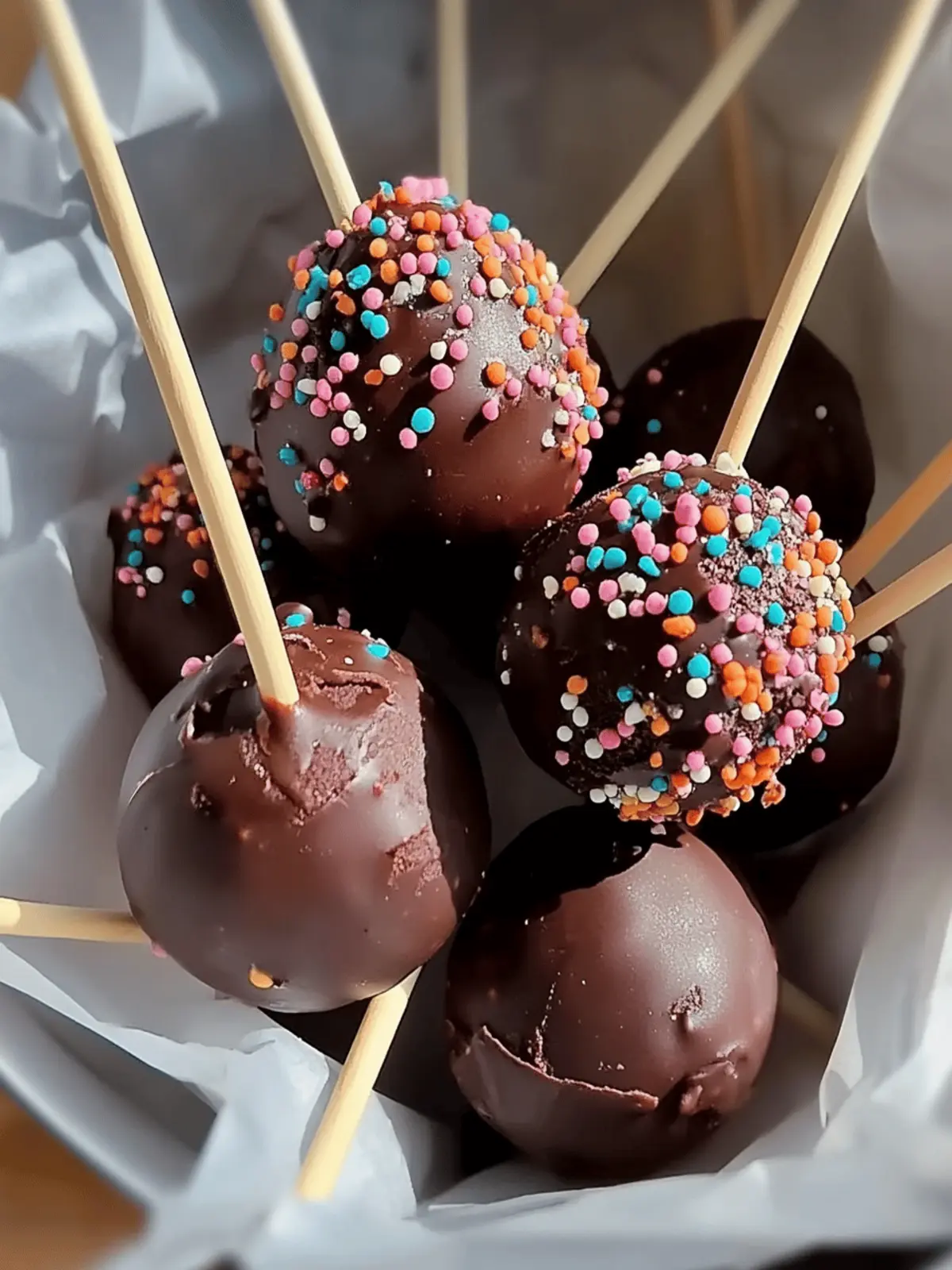 Chocolate Cake Pops: A Fun Twist on a Classic Treat 4 Chocolate Cake Pops: A Sweet Treat for Any Occasion