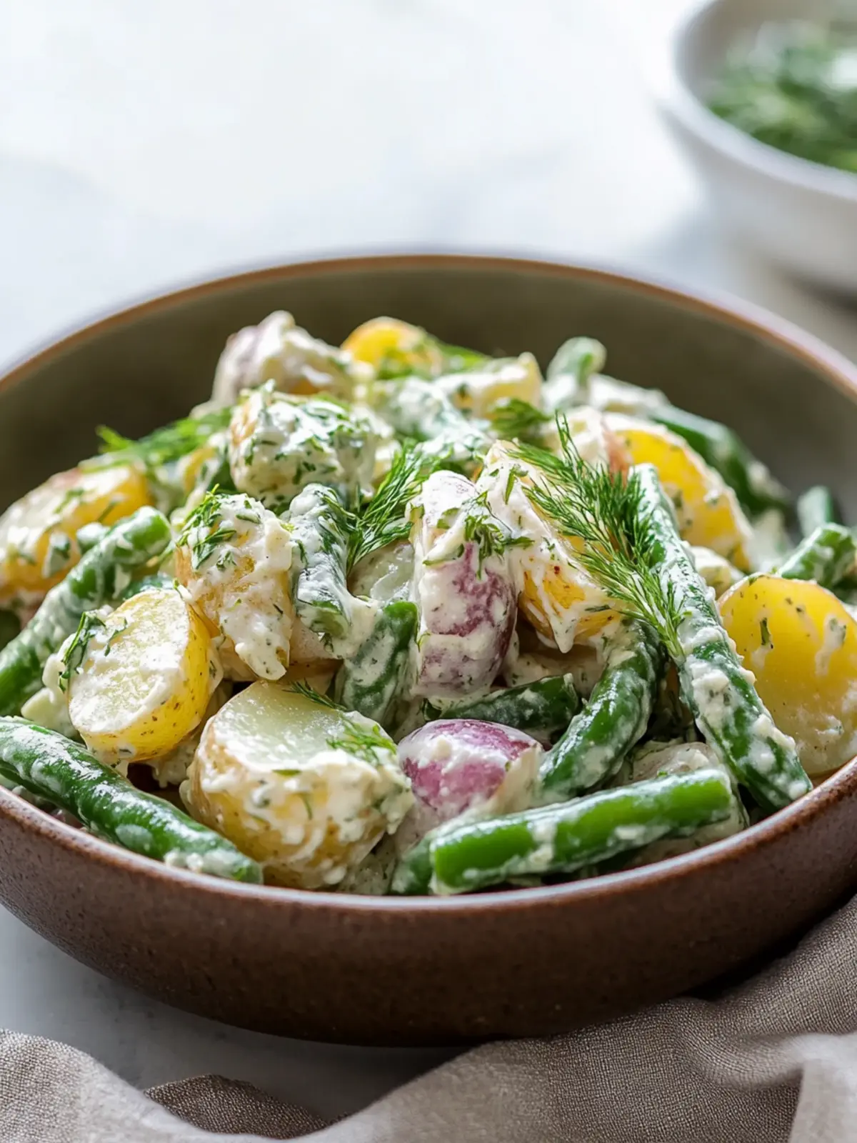 Creamy Green Bean Potato Salad That Everyone Will Love 2 Creamy Green Bean Potato Salad