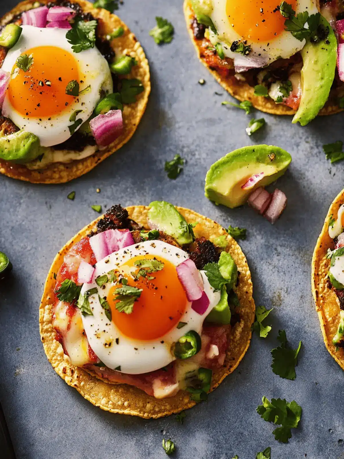 Breakfast Tostadas: Your Customizable Morning Delight 3 Breakfast Tostadas