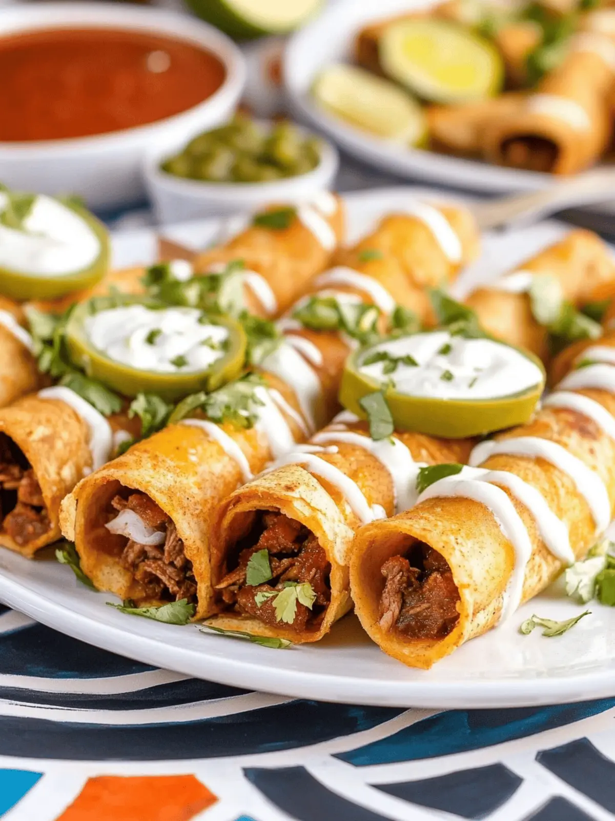 Crispy Air Fryer Beef Taquitos for the Perfect Snack Attack 3 Air Fryer Beef Taquitos
