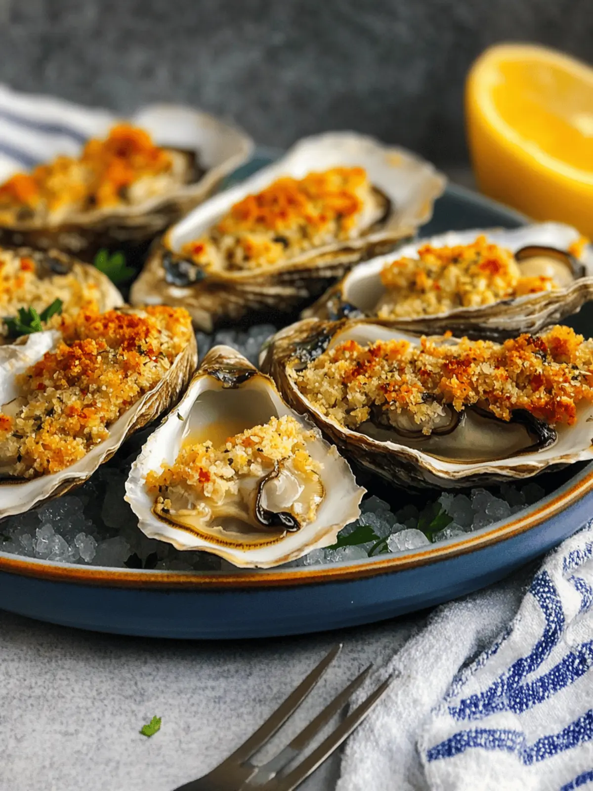 Creamy Spinach Baked Oysters Recipe for Effortless Elegance 2 BAKED OYSTERS RECIPE