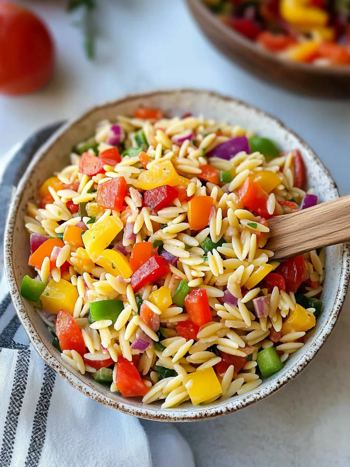 Vibrant Rainbow Orzo Salad: A Summer Gem You ll Love 4 Rainbow Orzo Salad