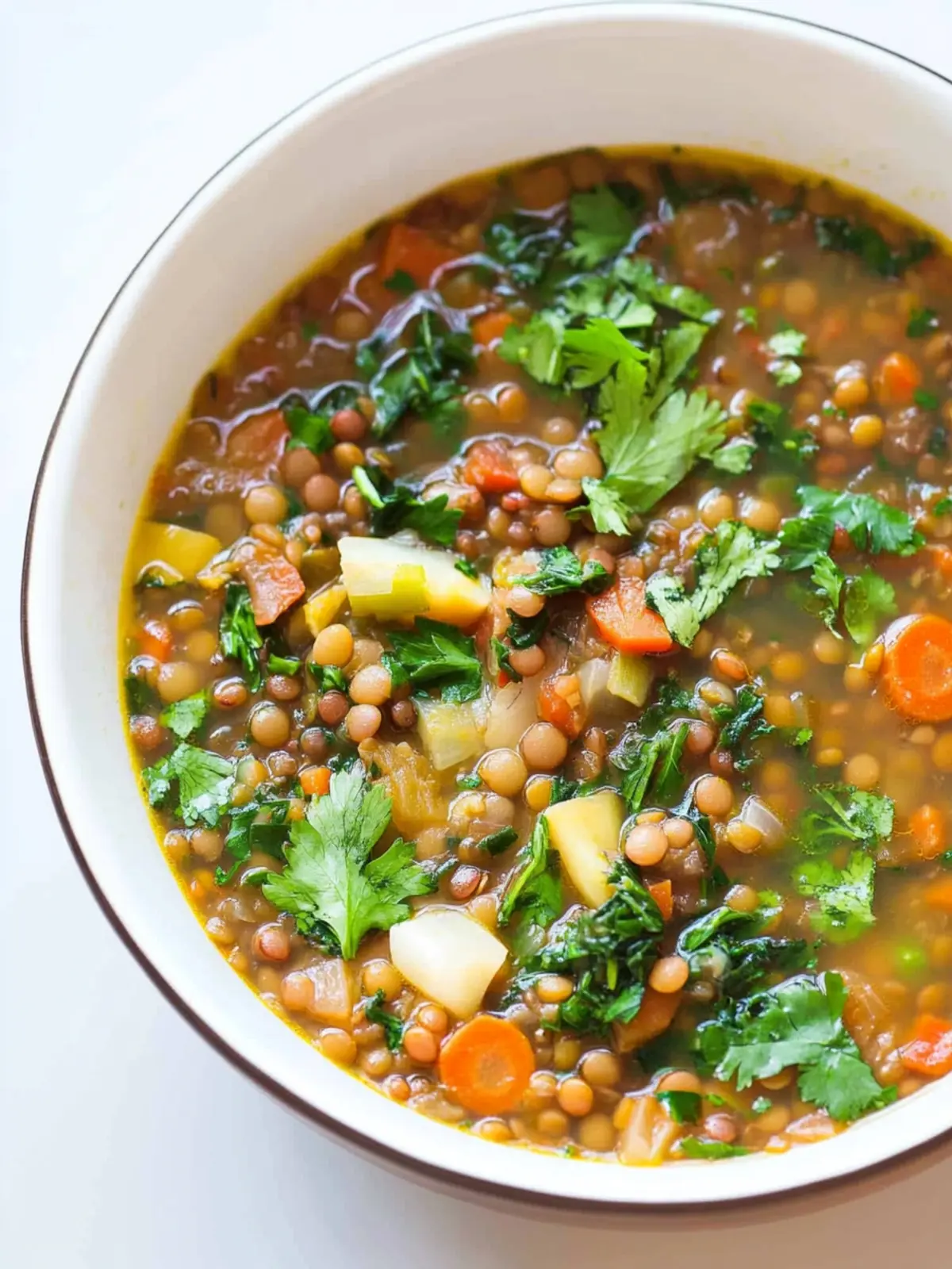 Cozy Up with Easy Lentil Vegetable Soup for Comfort Food Bliss 2 Easy Lentil Vegetable Soup