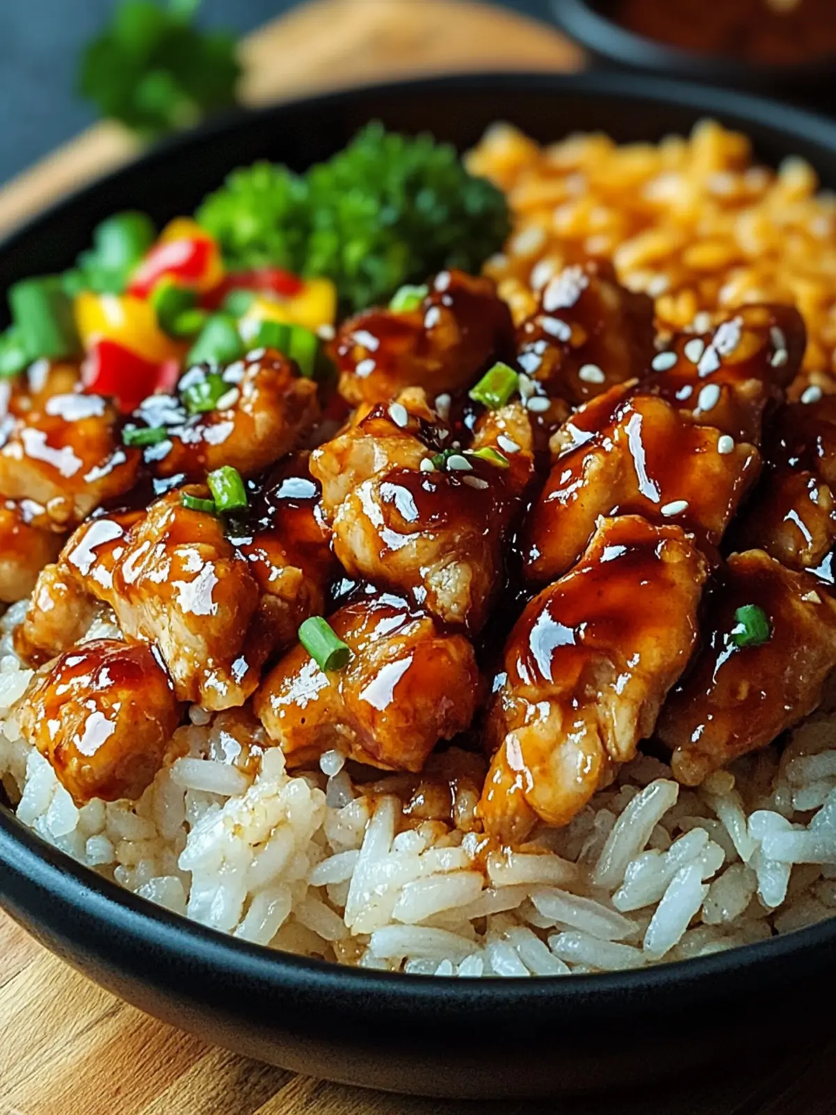 Honey BBQ Chicken Rice: Easy One-Pan Delight for Dinner 4 Honey BBQ Chicken Rice