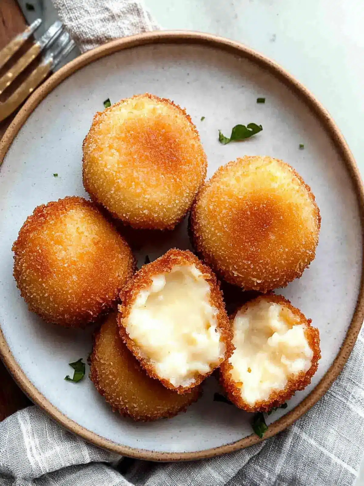 Melt-In-Your-Mouth Cheese Croquettes for Ultimate Comfort 3 Cheese Croquettes