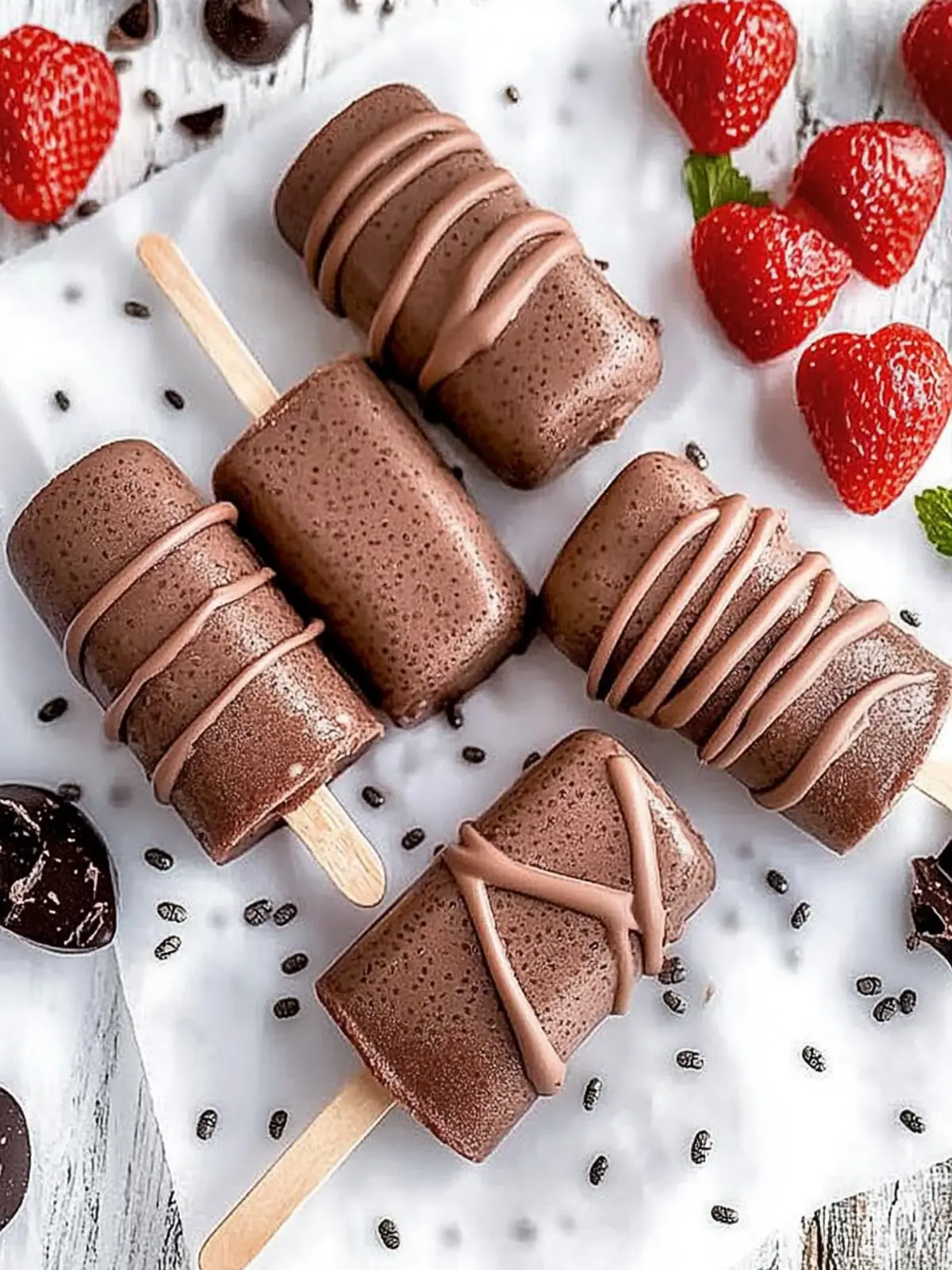 Chocolate Chia Pudding Pops Guilt-Free Summer Treat 2 Chocolate Chia Pudding Pops