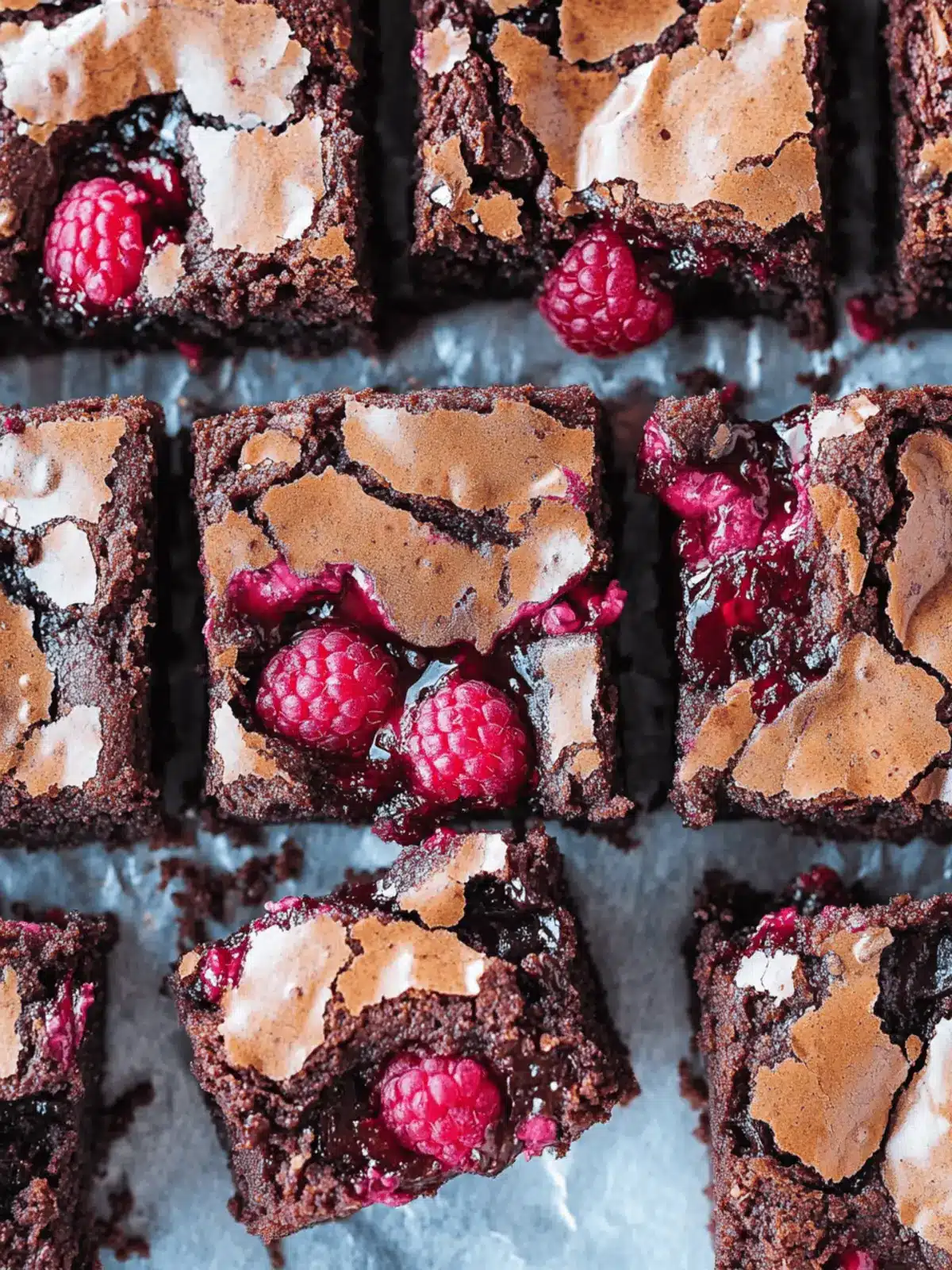 Decadent Raspberry Brownies with Fudgy Perfection Await 2 Raspberry Brownies