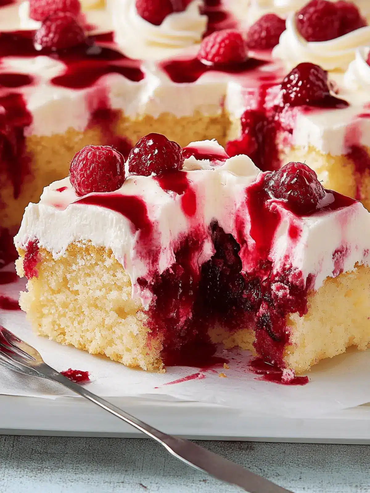 Spooky Vampire Poke Cake with Cherry Blood Surprise 3 Vampire Poke Cake