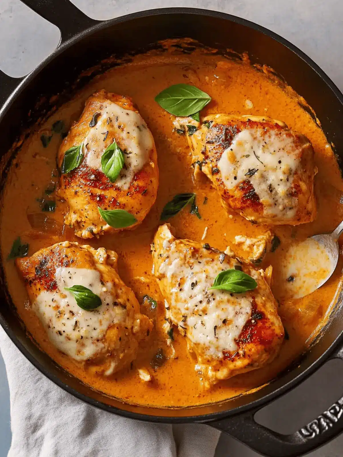 Creamy Pumpkin & Parmesan Chicken Skillet for Cozy Nights 4 Creamy Pumpkin & Parmesan Chicken Skillet