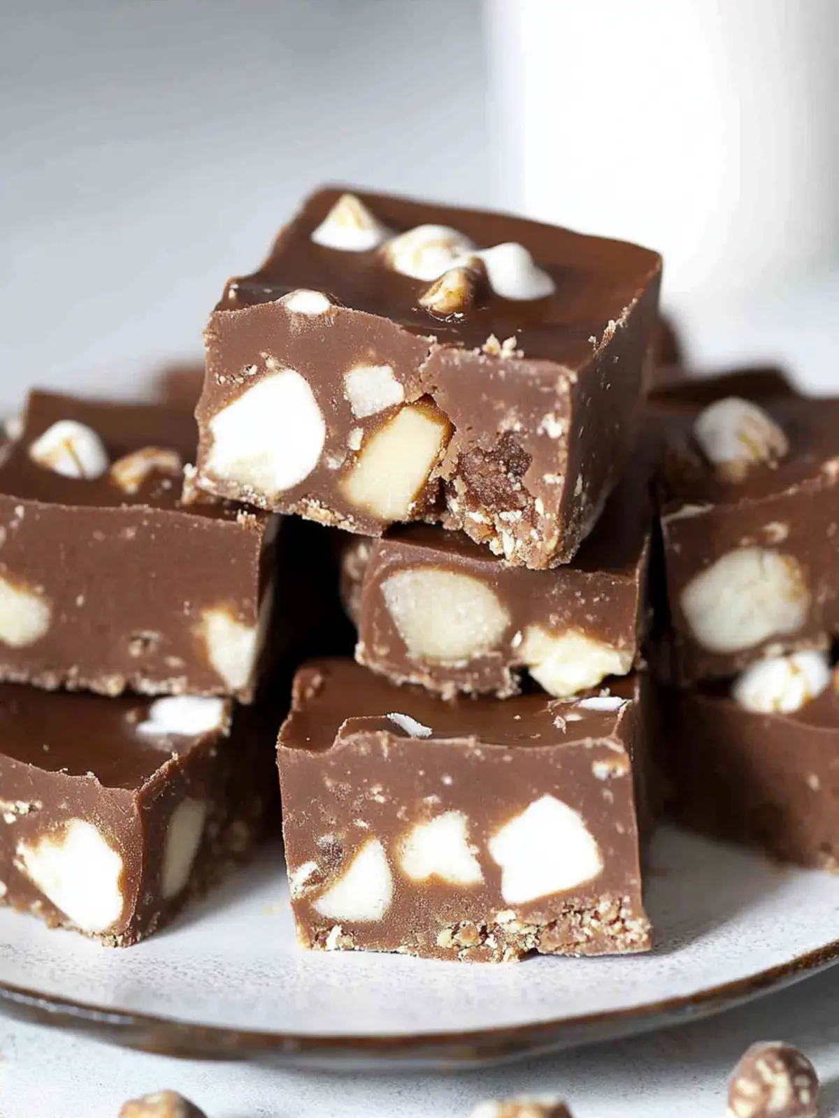 Decadent Rocky Road Fudge Ready in Just 10 Minutes 2 Rocky Road Fudge