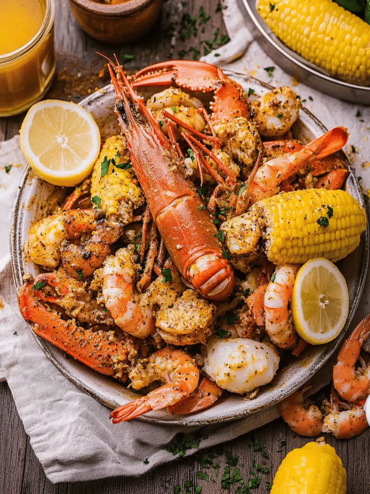 Ultimate Cajun Seafood Boil with Garlic Butter Bliss 3 Ultimate Cajun Seafood Boil with Garlic Butter Bliss