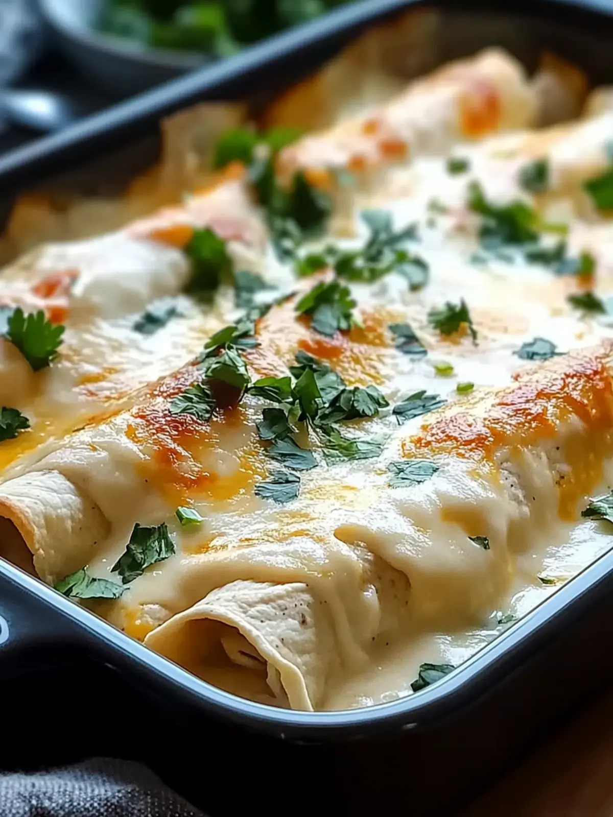 Creamy White Chicken Enchiladas Recipe for Cozy Nights 4 Creamy White Chicken Enchiladas Recipe