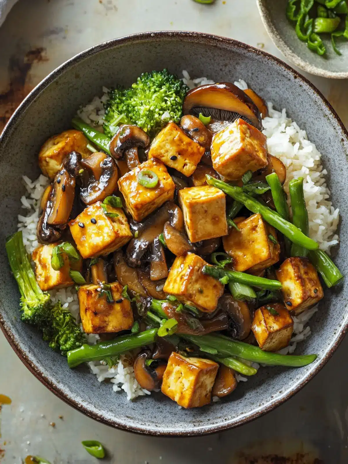 Savor Quick Mushroom and Tofu Stir-Fry in Just 25 Minutes 4 Mushroom and Tofu Stir-Fry (25-Minutes)