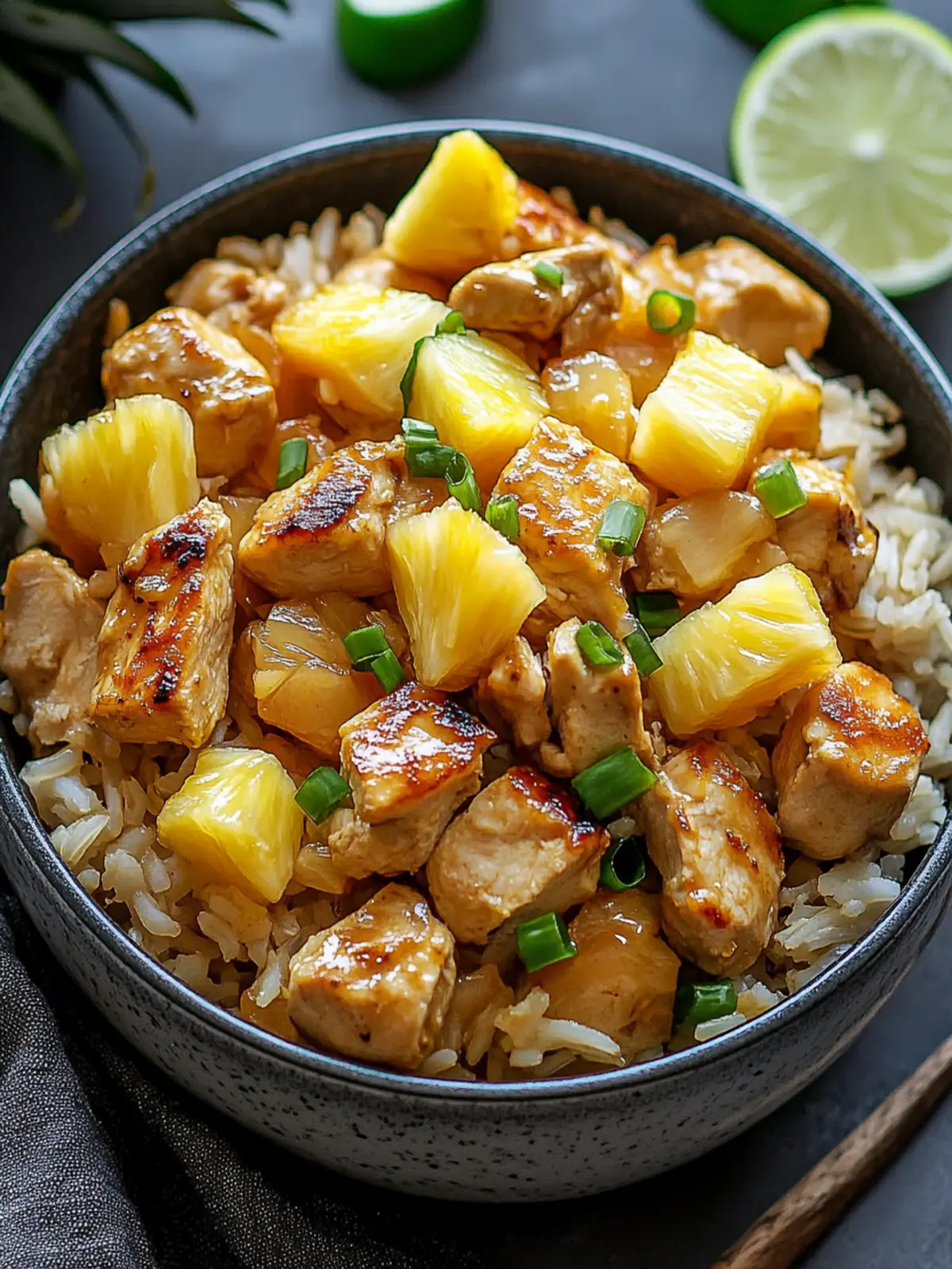 Pineapple Chicken and Rice for a Tropical Dinner Escape 2 Pineapple Chicken and Rice