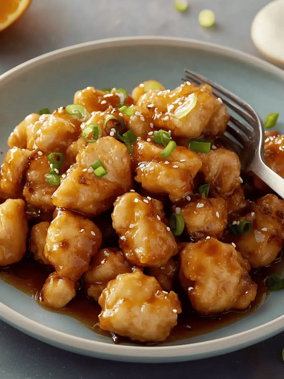 Crispy Air Fryer Orange Chicken in Just 40 Minutes 4 Air Fryer Orange Chicken