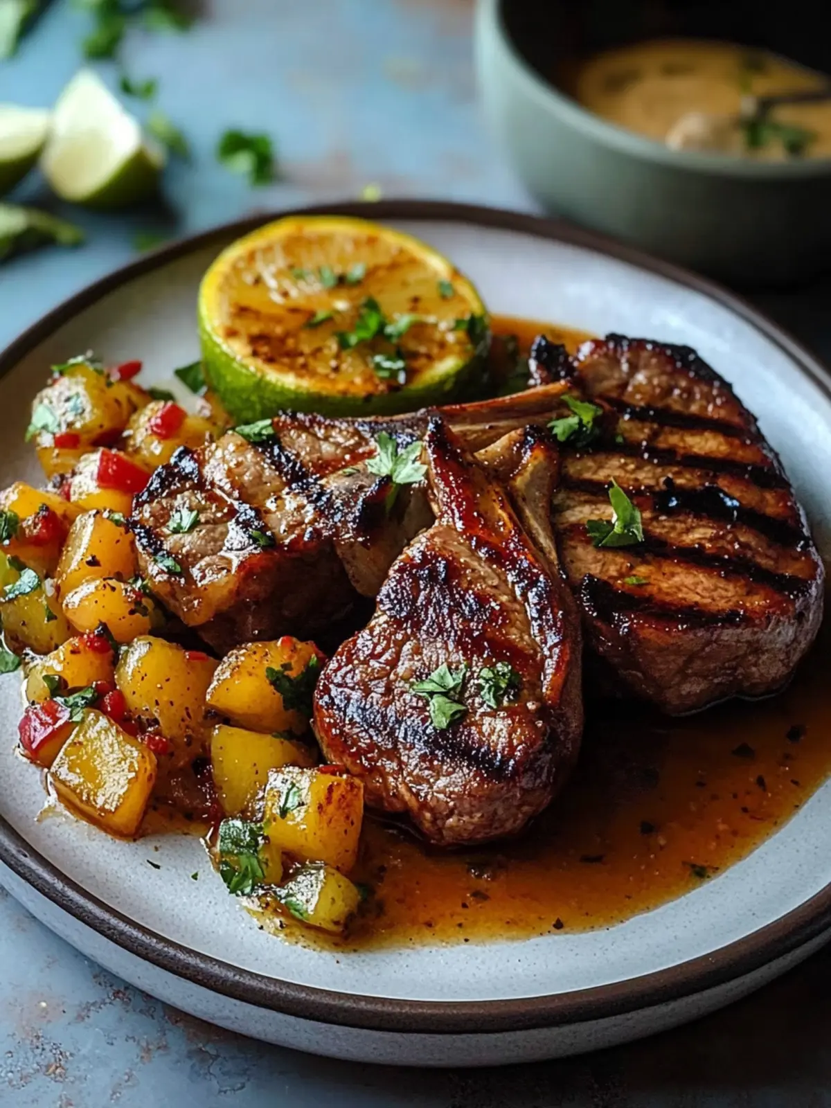 Pork Chops Al Pastor: Savory Grilled Flavor in 25 Minutes 3 Pork Chops Al Pastor