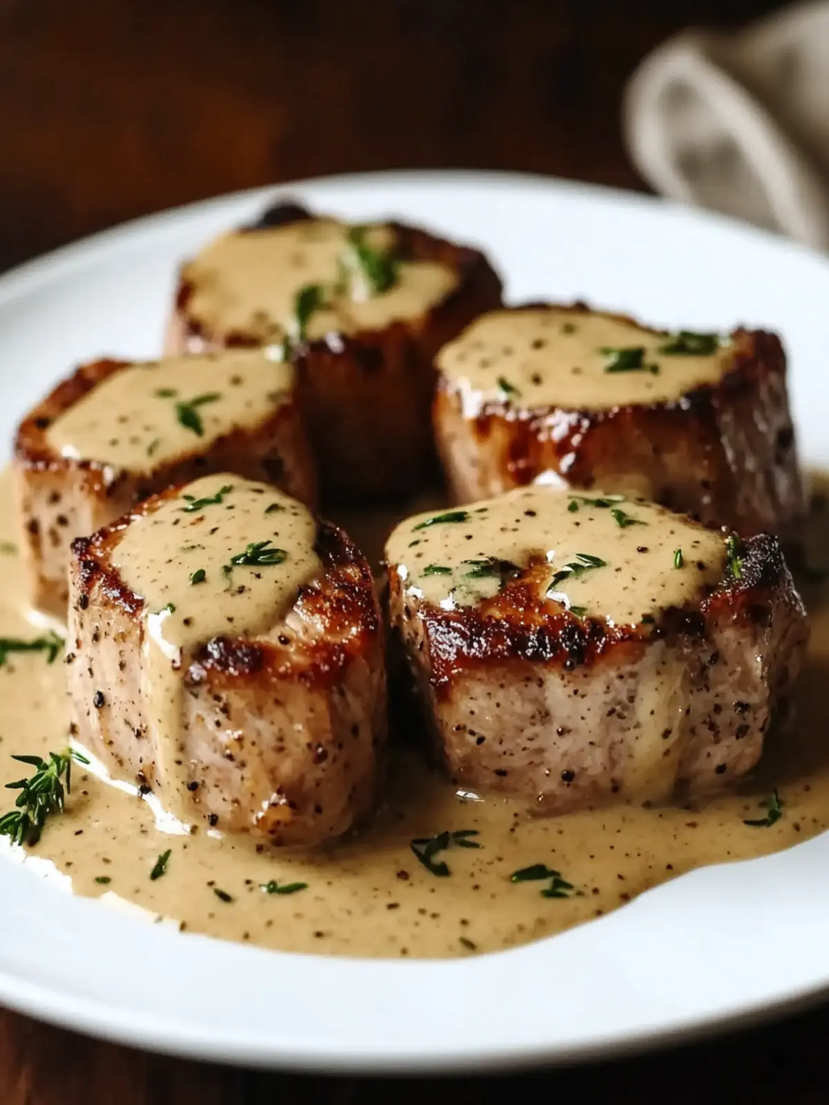 Savor Pork Tenderloin with Creamy Dijon Sauce for Dinner Bliss 4 Savor Pork Tenderloin with Creamy Dijon Sauce Tonight