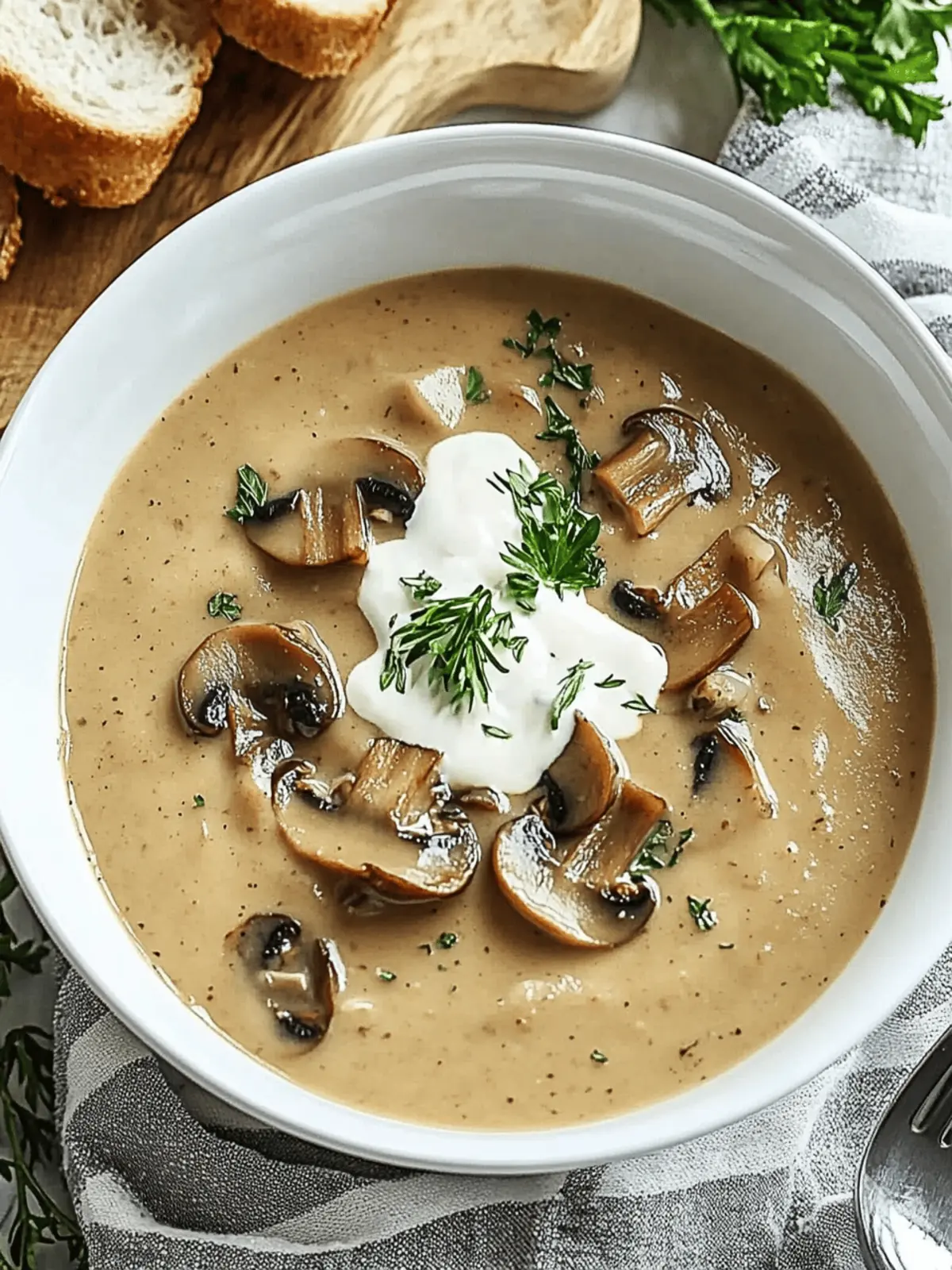 Creamy Vegan Hungarian Mushroom Soup for Cozy Nights 4 Vegan Hungarian Mushroom Soup