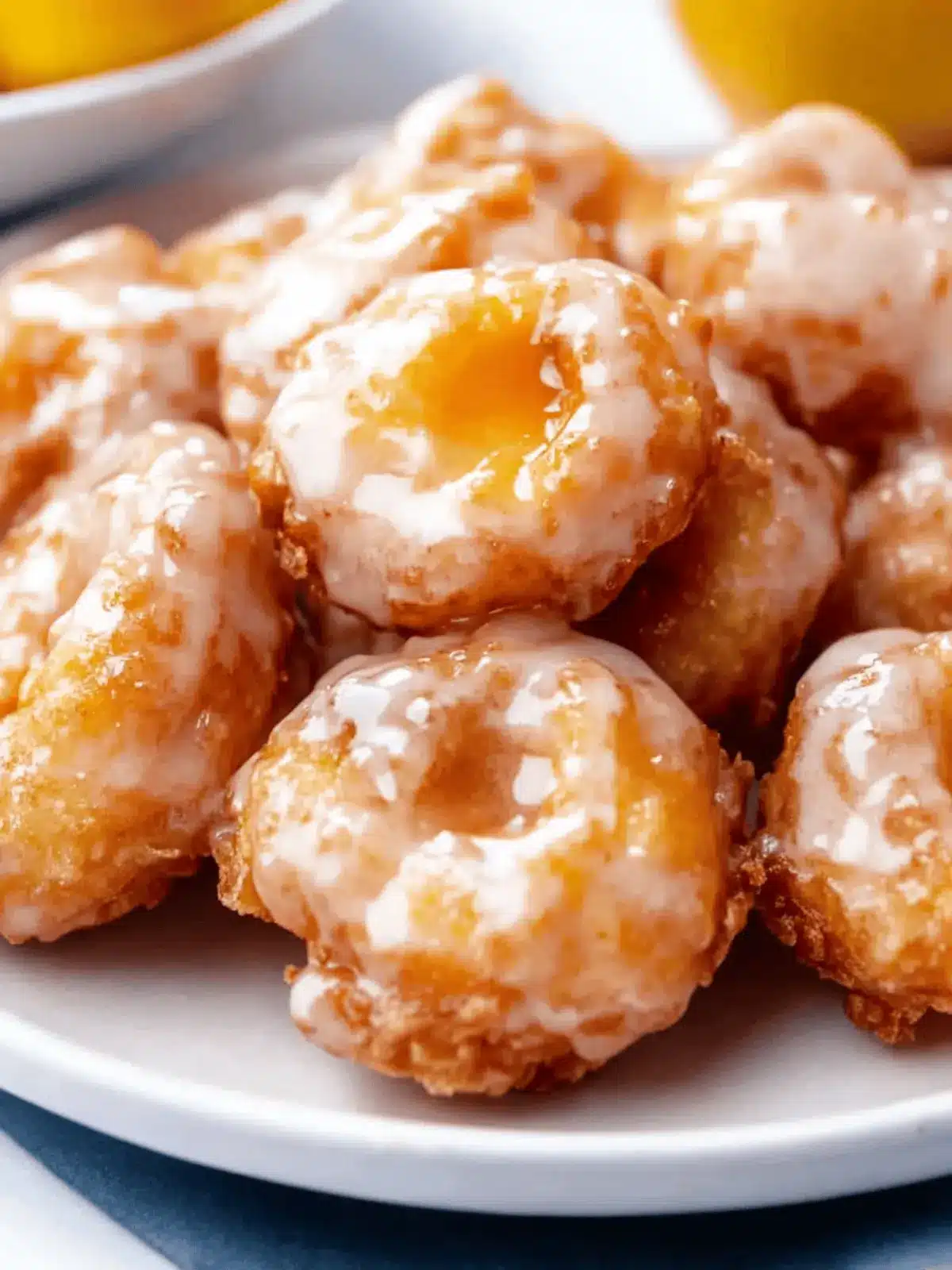 Irresistible Glazed Peach Fritters Recipe for Summer Bliss 3 Glazed Peach Fritters Recipe