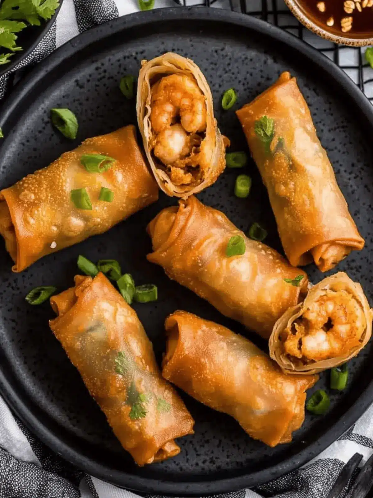 Crispy Shrimp Egg Rolls: Fresh, Easy, and Irresistibly Delicious 3 Shrimp Egg Rolls
