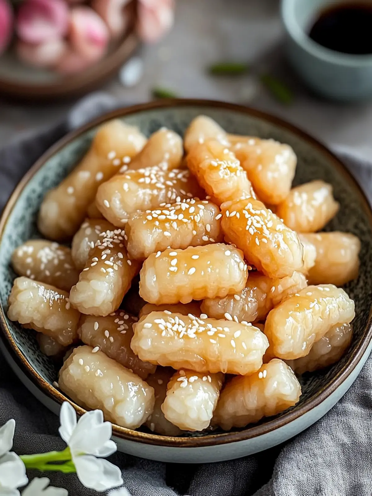 Irresistible Sweet Soy Butter Korean Rice Cakes to Elevate Snacking 2 Sweet Soy Butter Korean Rice Cakes