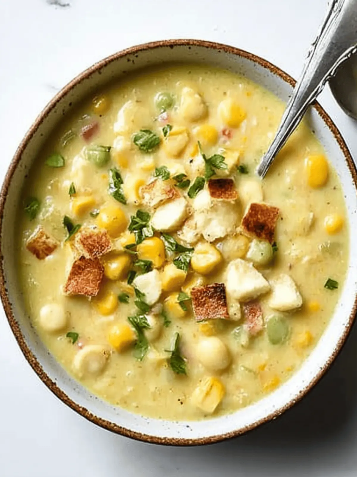 Creamy Corn Chowder with Crispy Bacon for Summer Joy 4 Creamy Corn Chowder with Crispy Bacon for Summer Joy