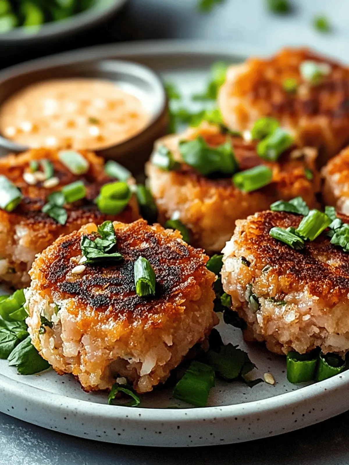 Asian Tuna Cakes with Spicy Mayo: Delightfully Easy & Gluten-Free 3 Asian Tuna Cakes with Spicy Mayo: A Flavorful Delight!