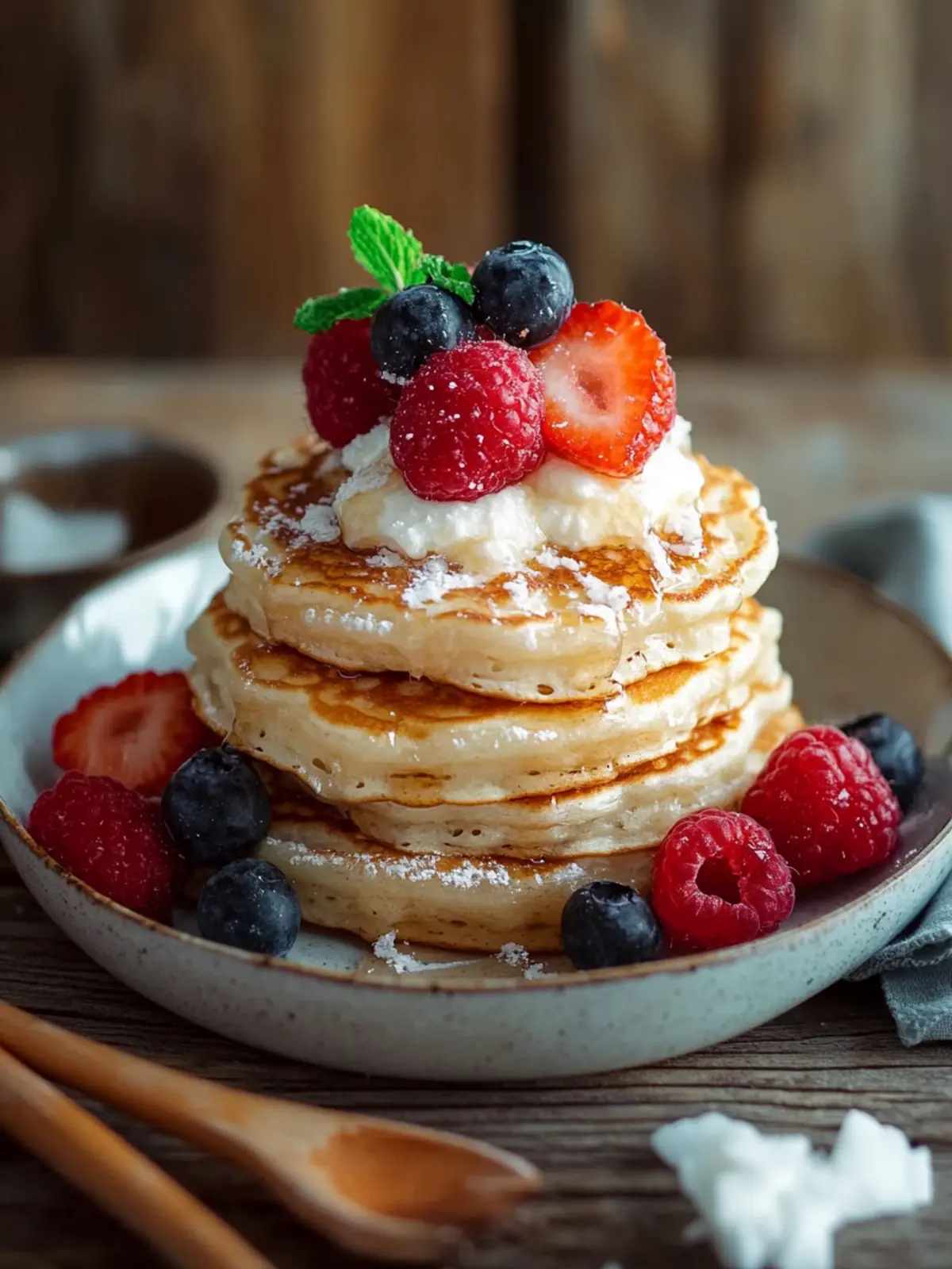 Coconut Cream Pancakes: Your Ticket to Tropical Bliss 4 Coconut Cream Pancakes