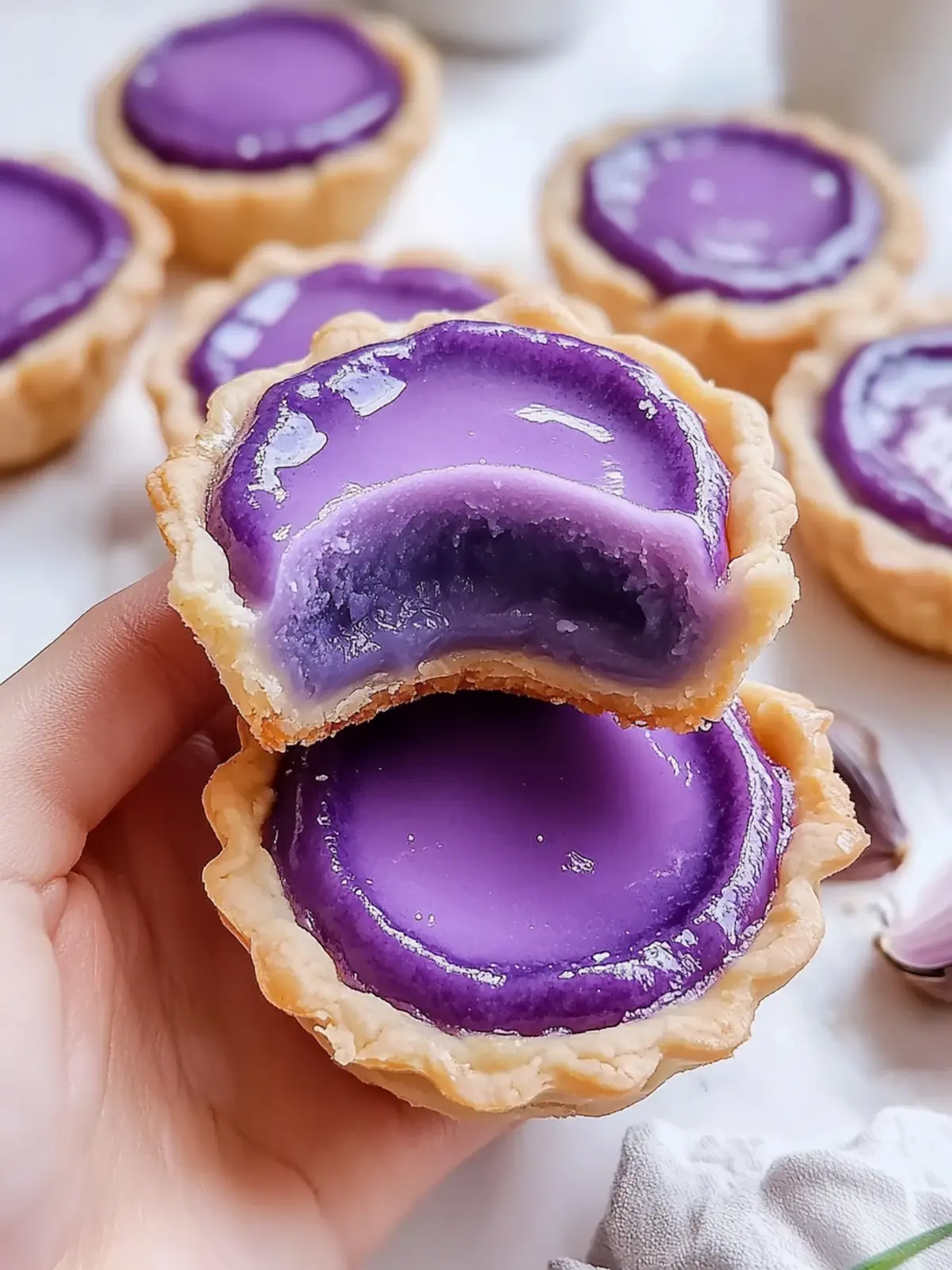 Ultimate Ube Egg Tarts: Irresistibly Creamy and Colorful Treats 4 Ultimate Ube Egg Tarts
