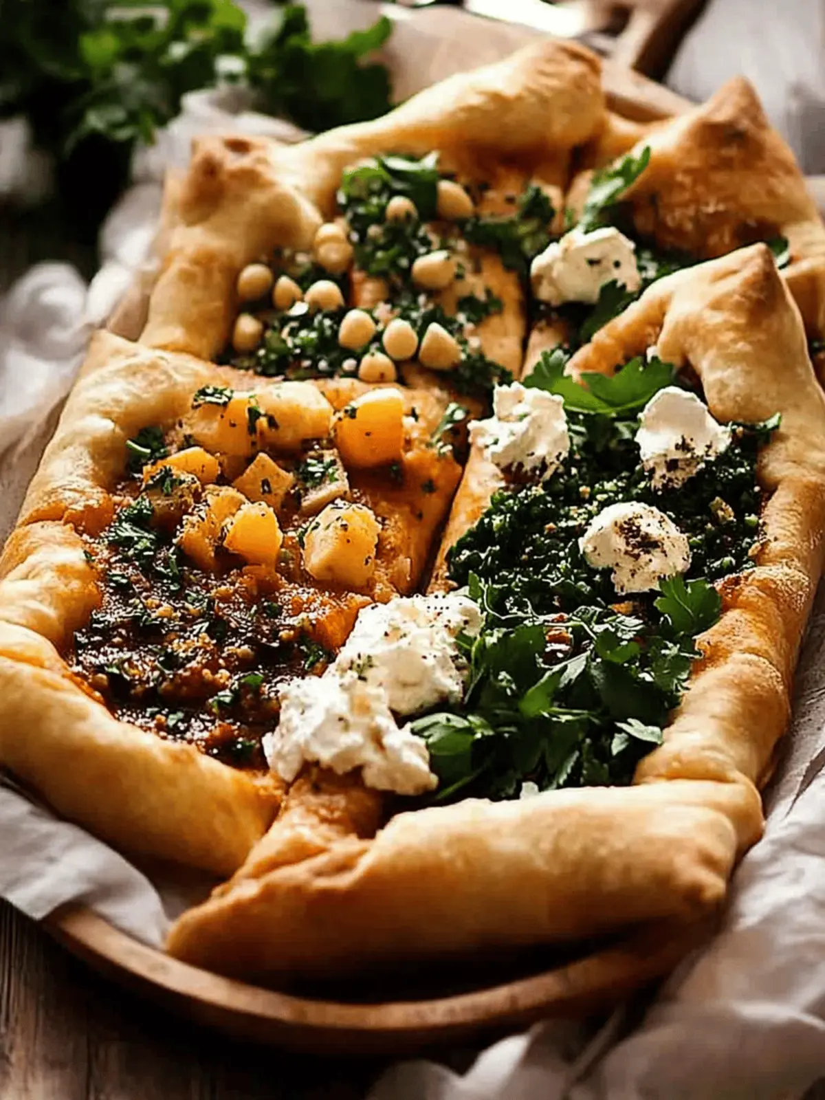 Irresistible Pide Turkish Flat Bread Pizza with Three Tasty Toppings 2 Pide Turkish Flat Bread / Pizza