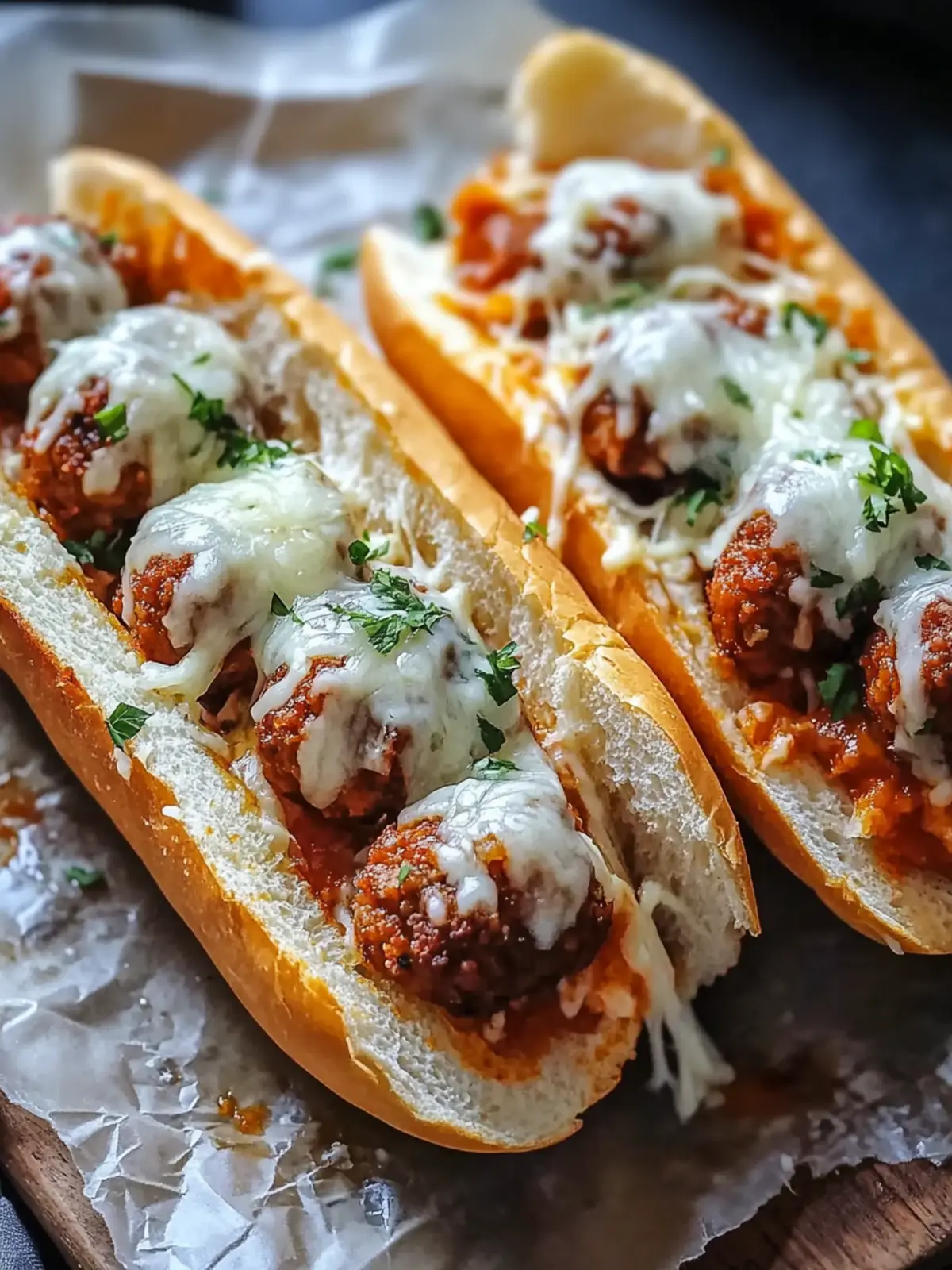 Easy Cheesy Meatball Subs Recipe for the Ultimate Comfort Bite 2 Easy Cheesy Meatball Subs Recipe