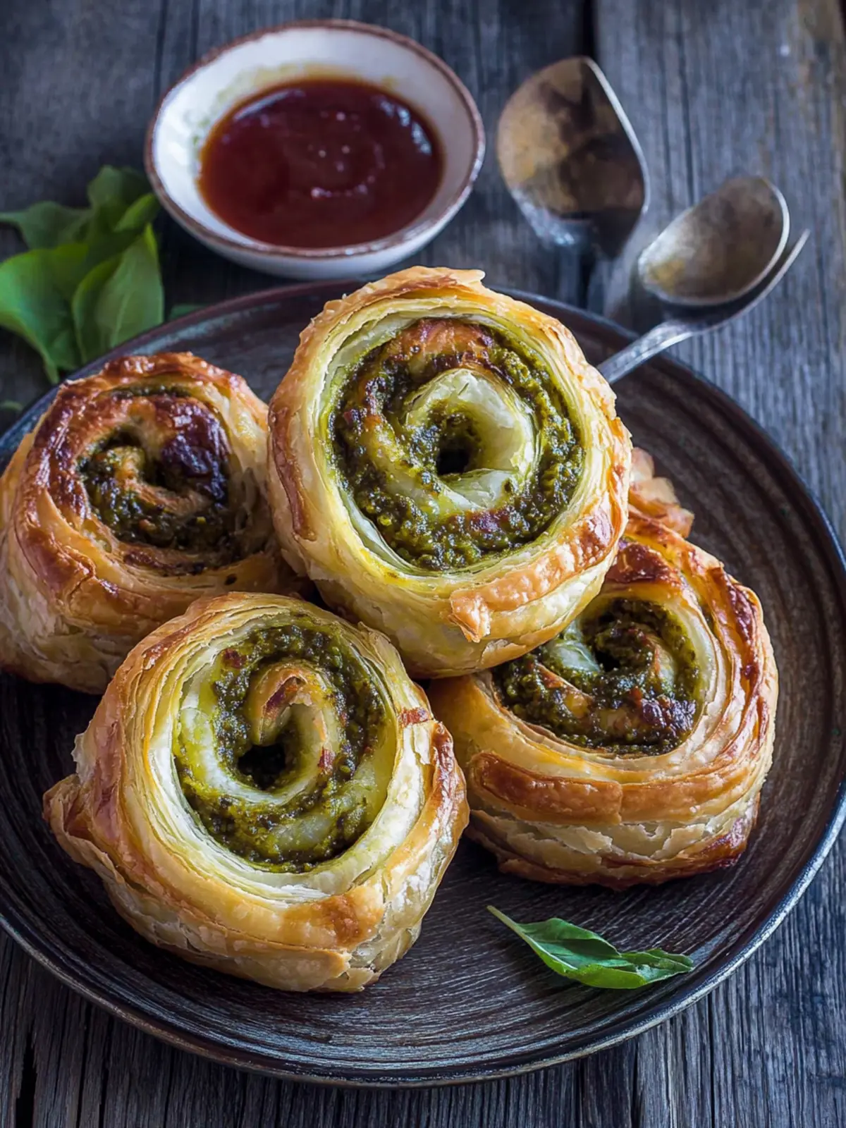 Savory Easy Puff Pastry Pesto Pinwheels in Minutes 4 Easy Puff Pastry Pesto Pinwheels