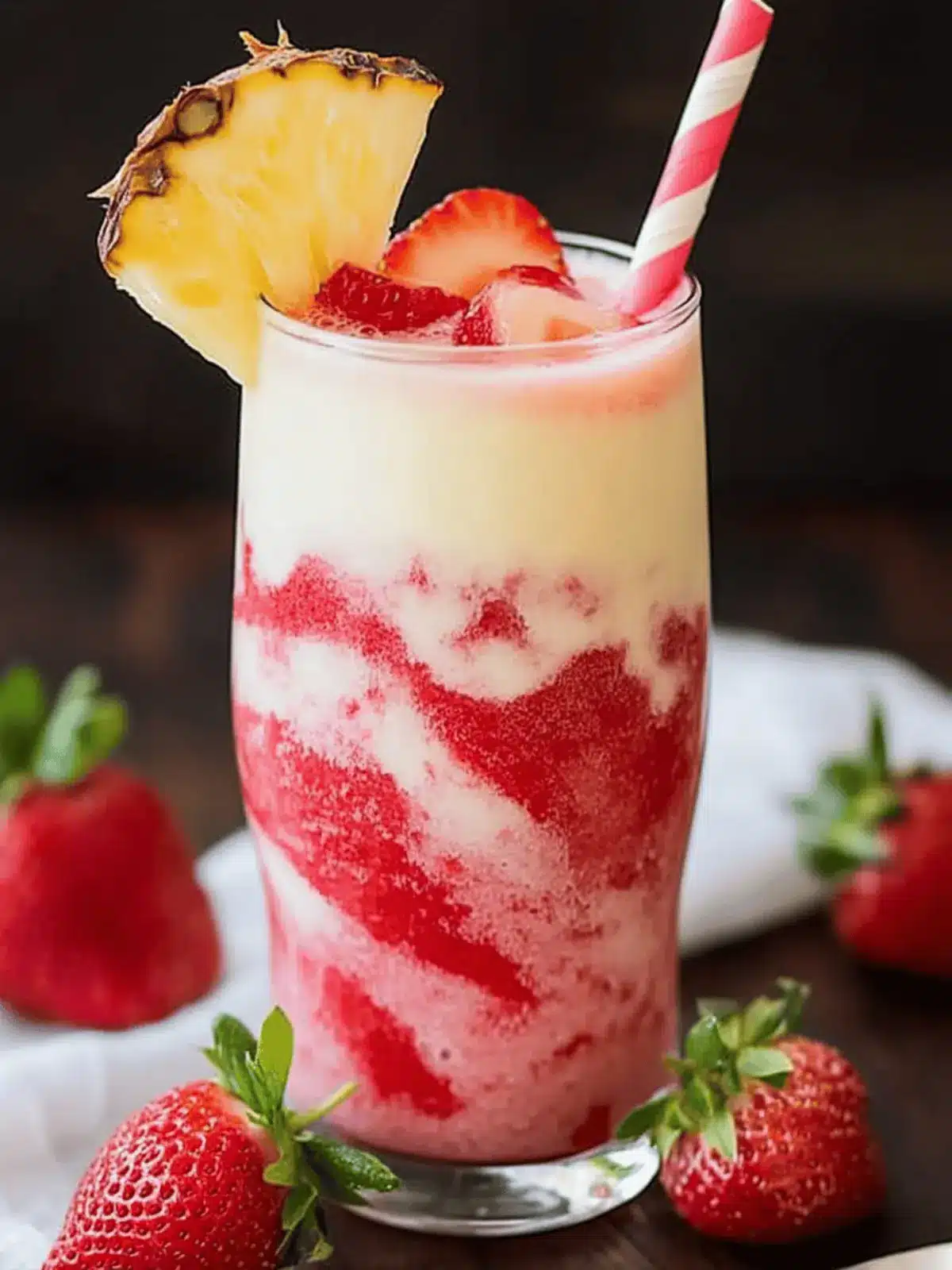 Delicious Strawberry Colada Smoothie for a Refreshing Boost 4 Strawberry Colada Smoothie